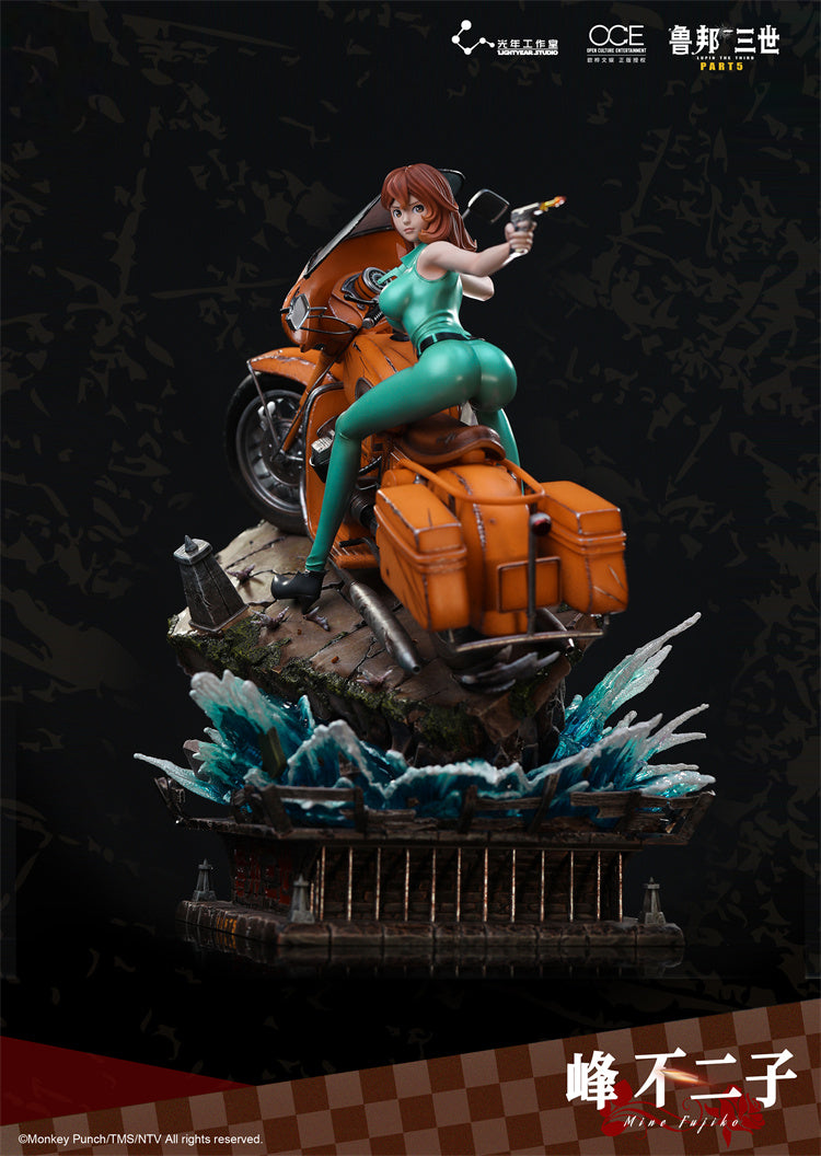 Lupine III Light Year Studio Mine Fujiko Licensed Resin Statue