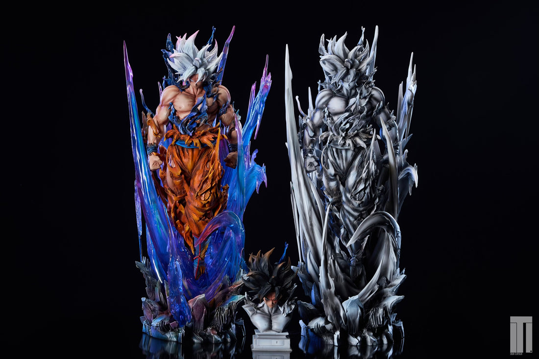 Dragon Ball Iron Curtain Studio UI Goku Ultra Instinct Resin Statue