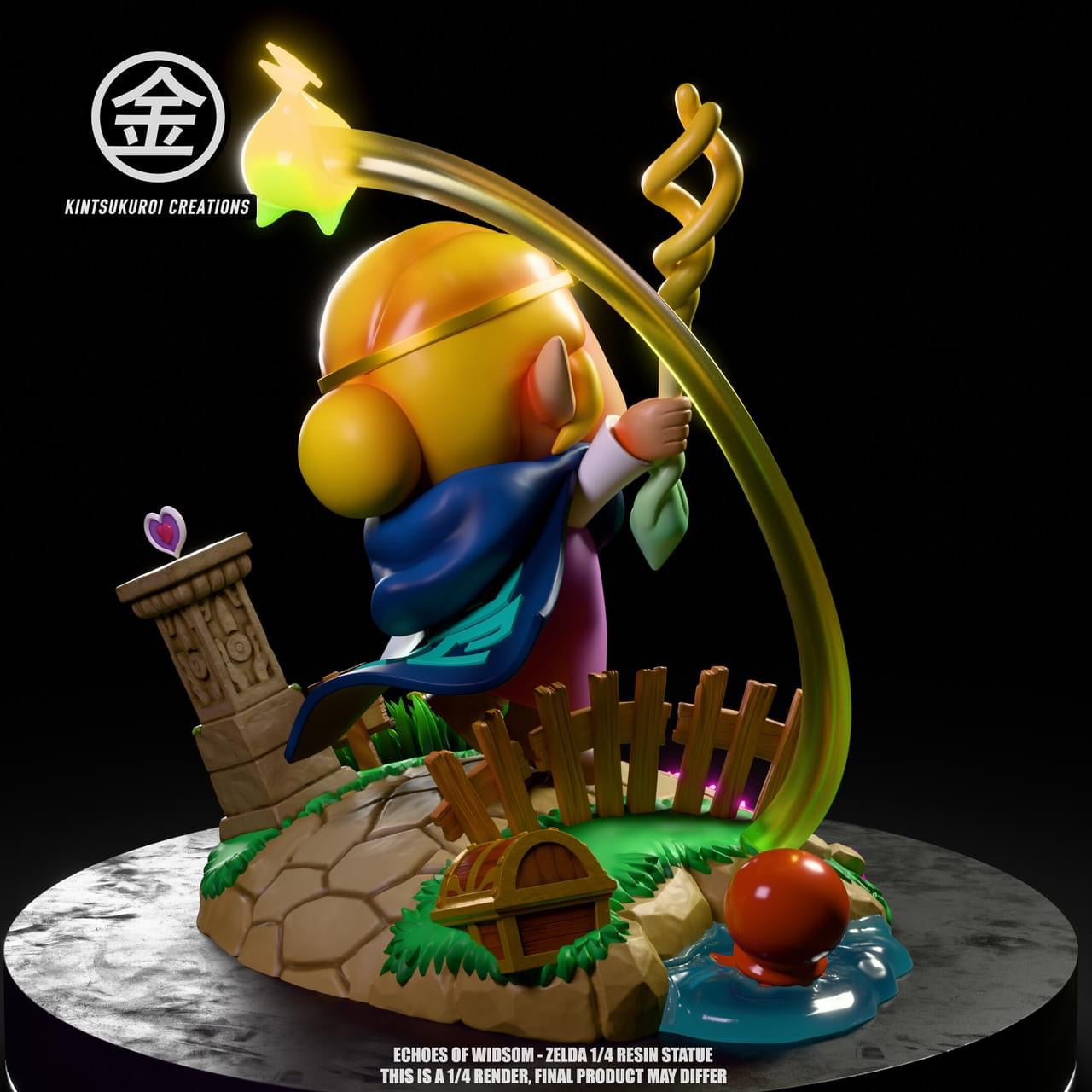 The Legend Of Zelda Kintsukuroi Creations Echoes of Wisdom Resin