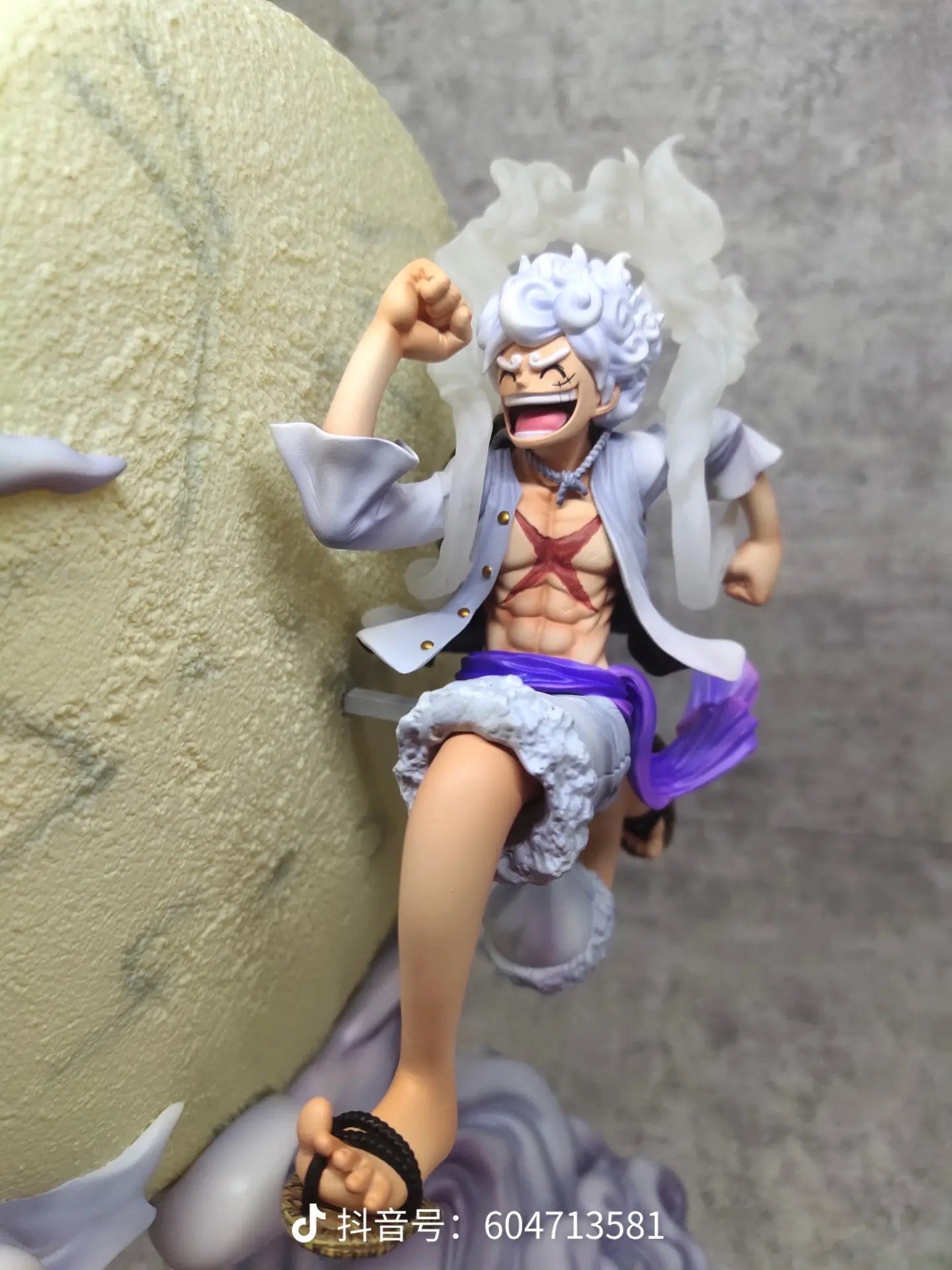 One Piece Brain Hole Studio Nika Luffy Moon Resin Statue