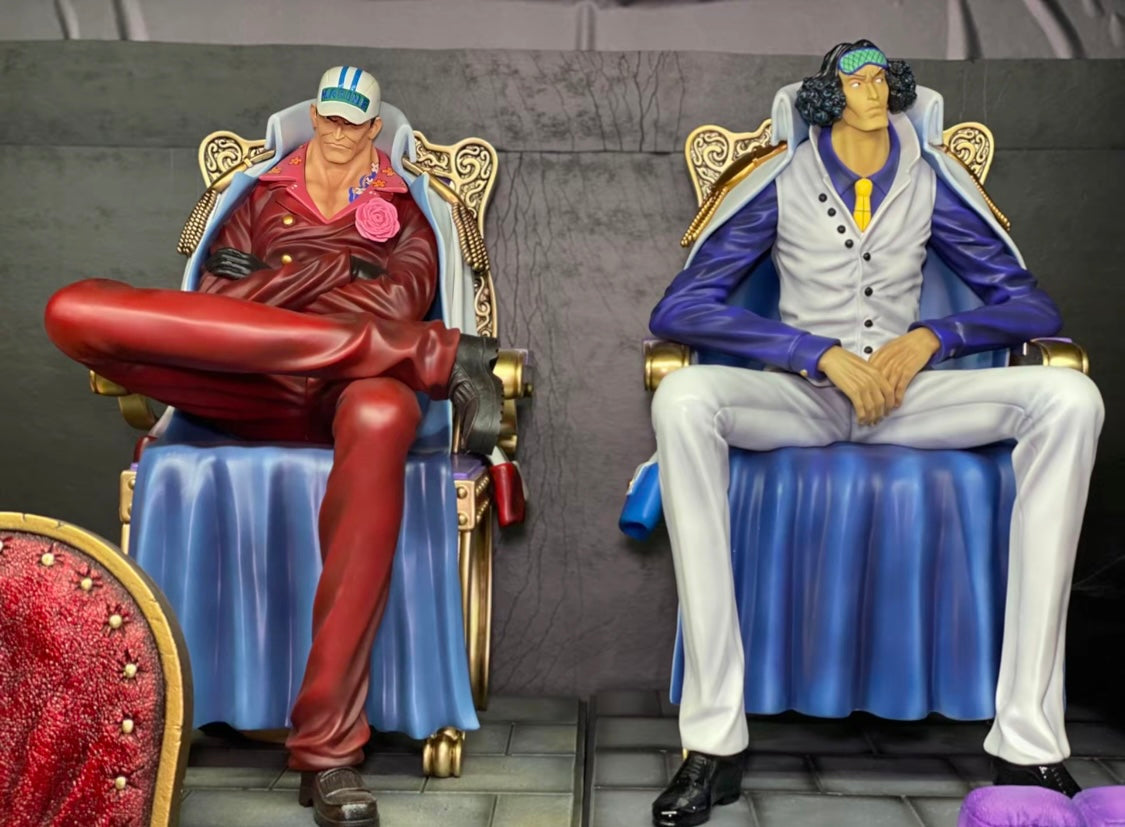 One Piece NEIJUAN Studio Akainu Sakazuki x Kuzan Aokiji x
