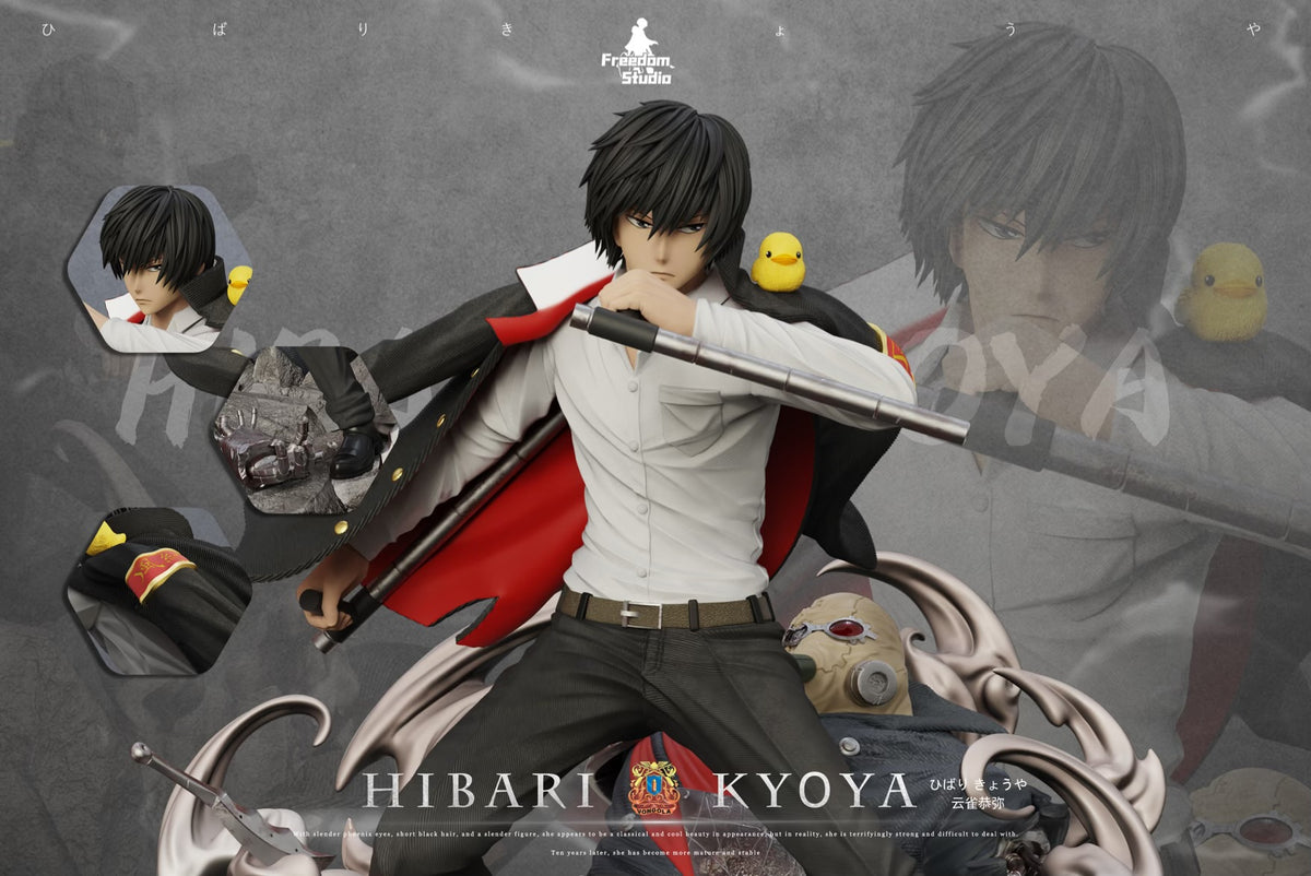 Studio Hibari Katekyo Hitman Reborn Freedom Studio Hibari Kyoya Resin Statue ...