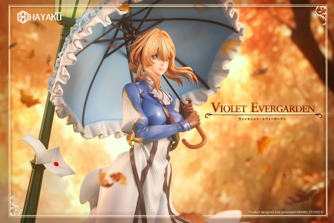 Violet Evergarden Hayaku Studio Violet Resin Statue