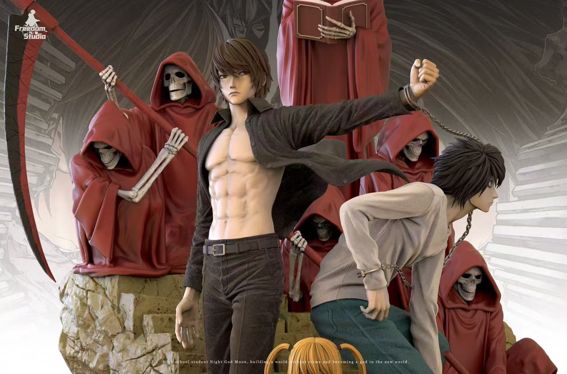 Death Note Freedom Studio Light Yagami x L x Misa Amane