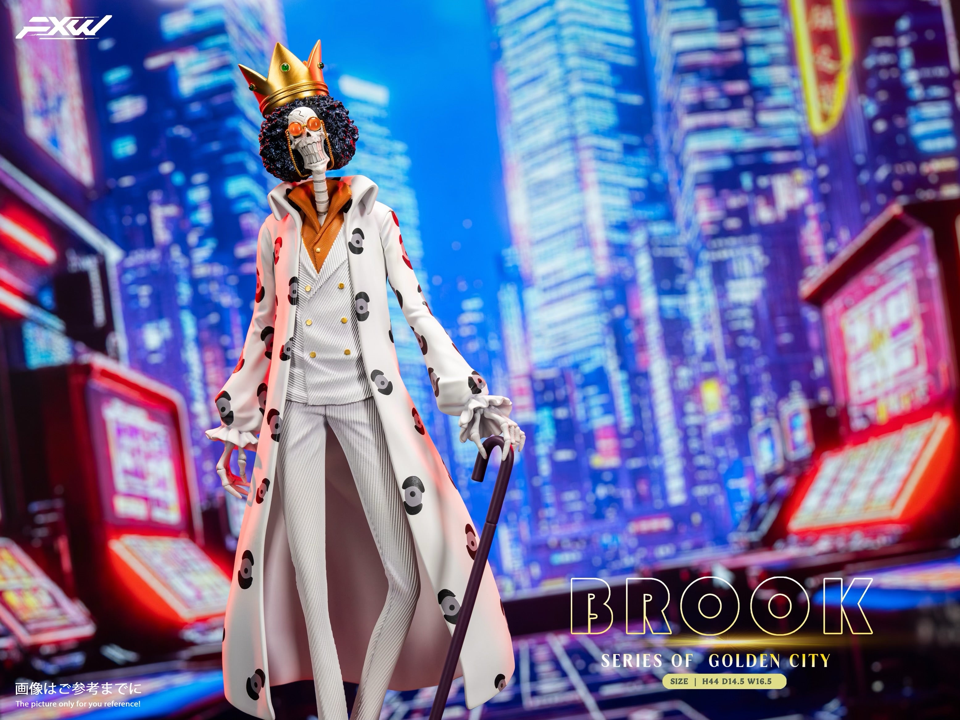 One Piece FXW Studio Film Gold Brook Resin Statue