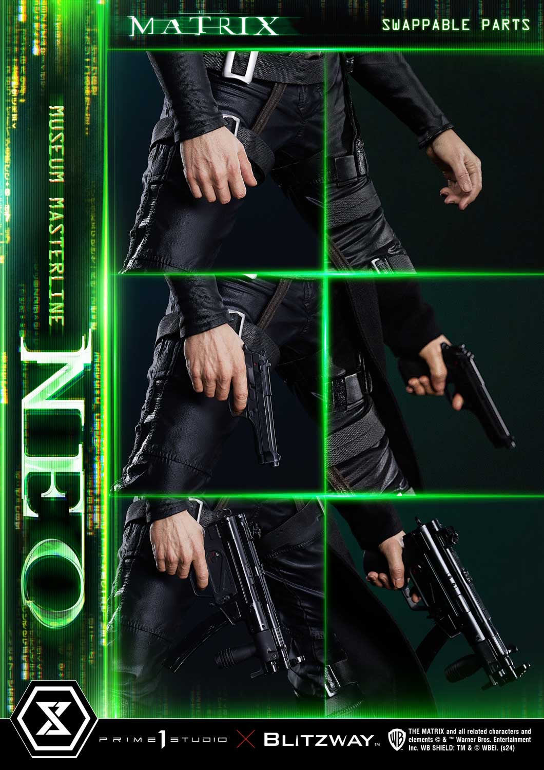 The Matrix Prime 1 x Blitzway Studio Neo Licensed – ClubHouse Statues