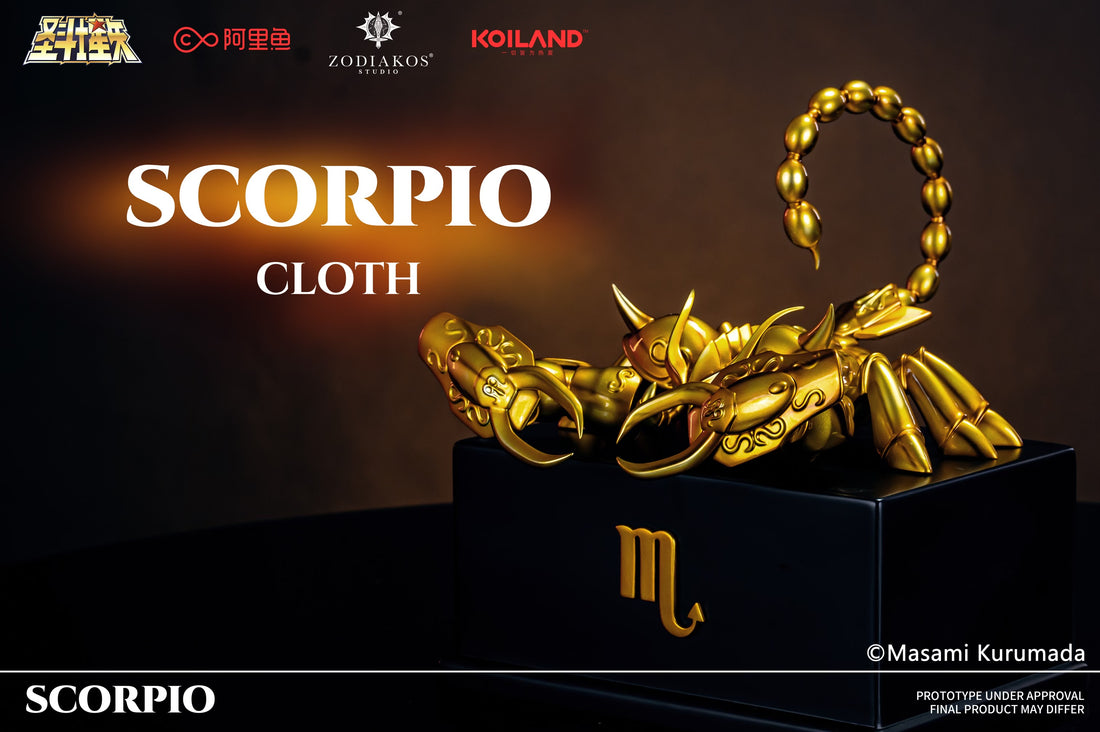 Saint Seiya Zodiakos Studio Scorpio Cloth Licensed Resin Statue