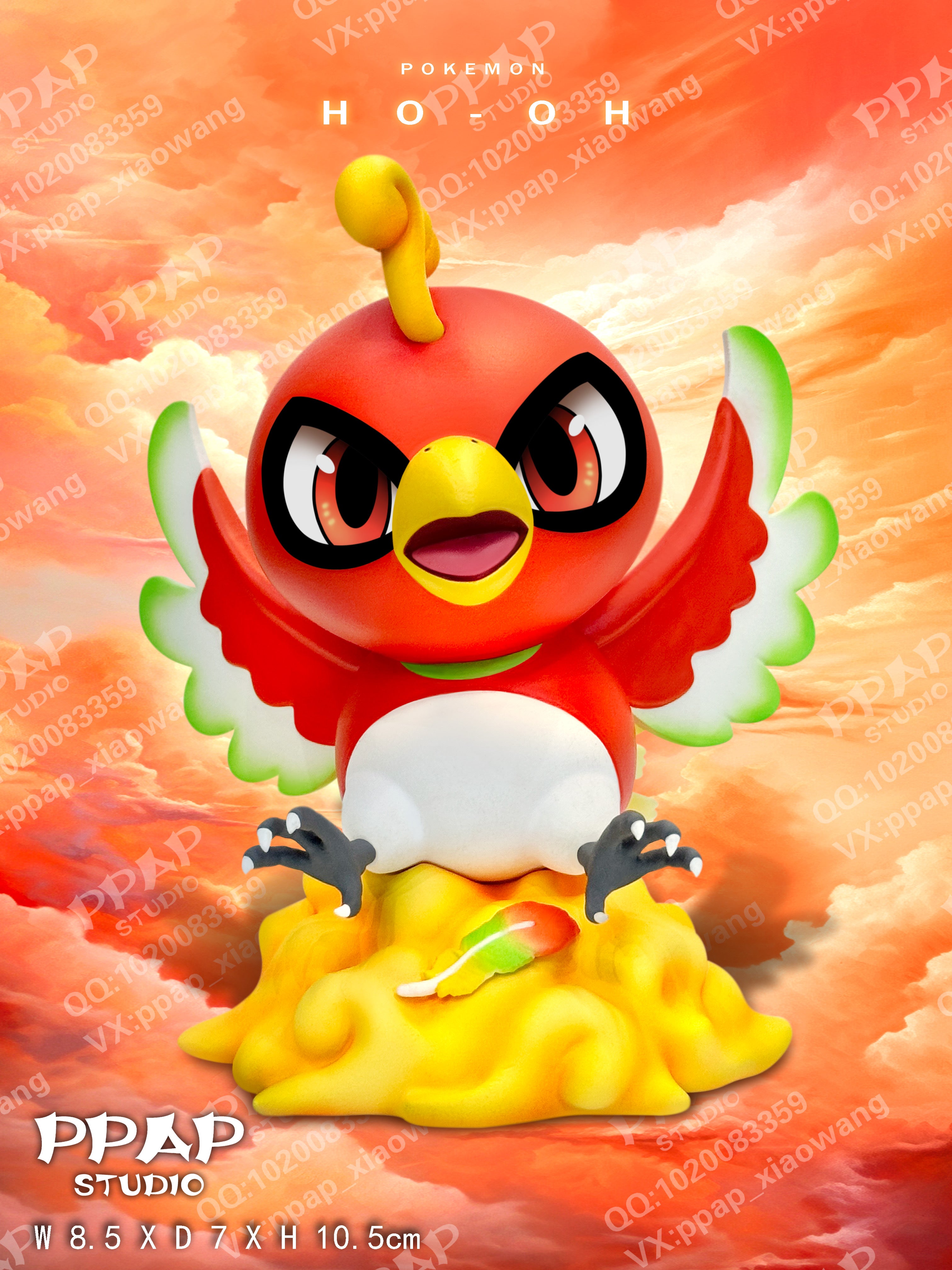 Pokemon PPAP Studio Ho-Oh x Lugia Little Fatty Series – ClubHouse