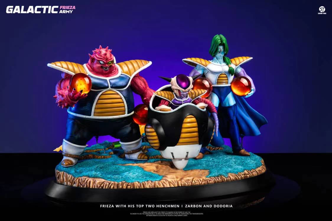 Dragon Ball ShowTime Studio Freezer Zarbon Dodoria Diorama