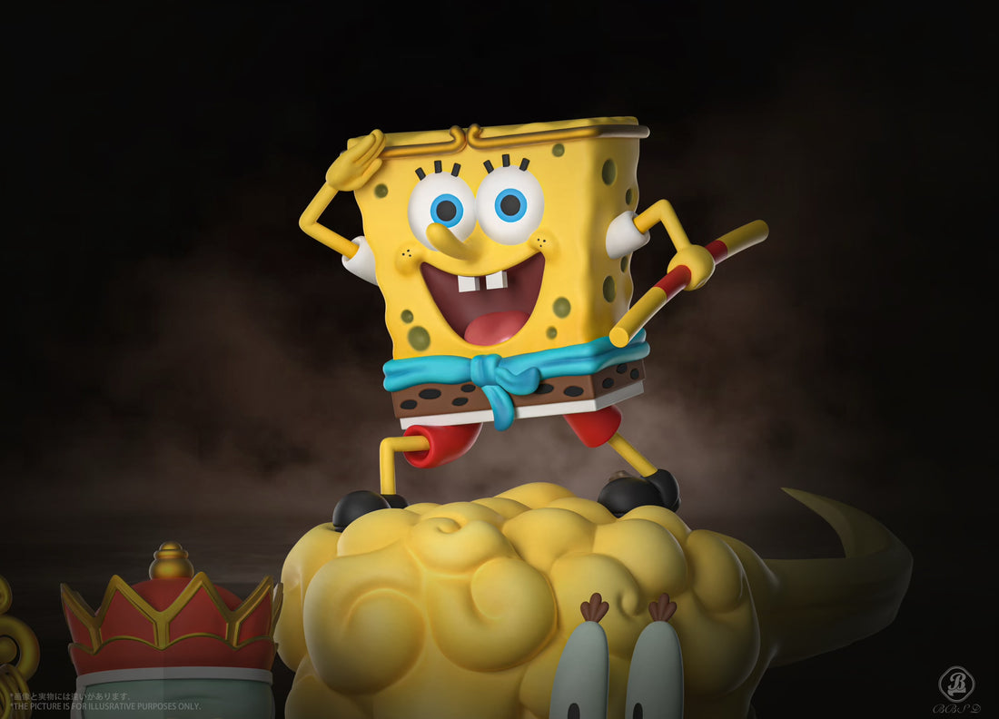 SpongeBob BBSD Studio SquarePants Sponge Bob COS Journey to the West Resin Statue