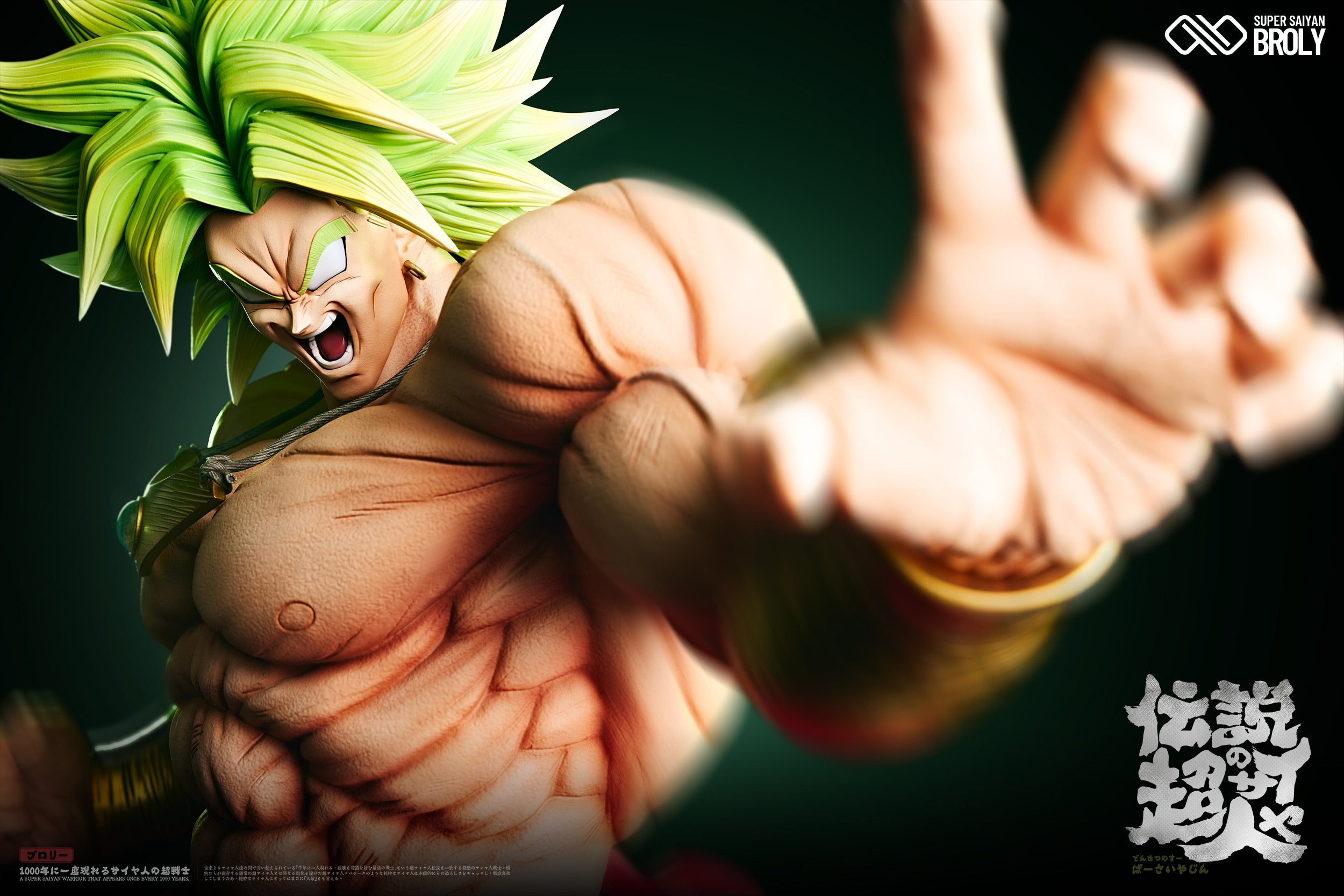 Dragon Ball Infinite Studio Broly Legendary SSJ – ClubHouse Statues