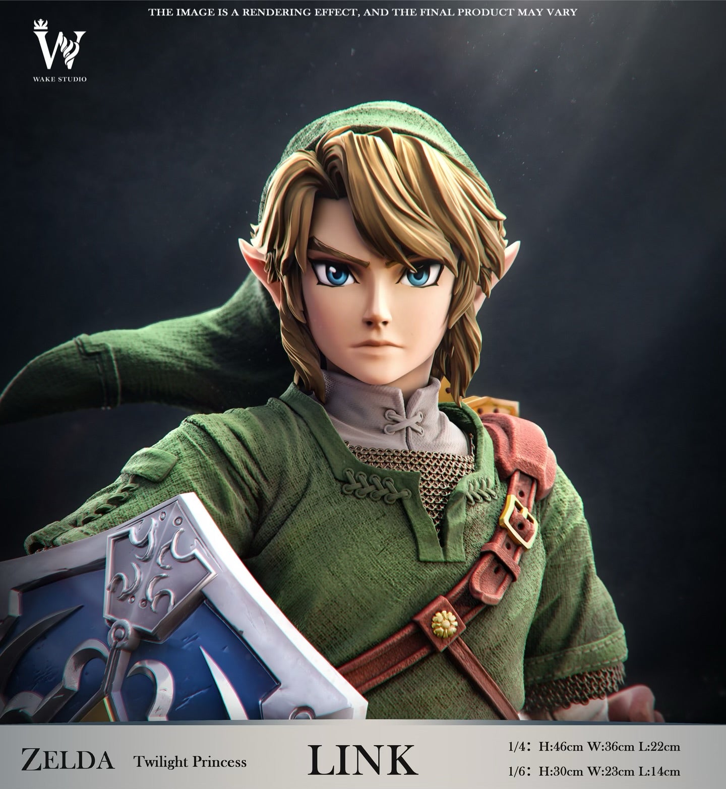 The Legend of Zelda Wake Studio Twilight Link – ClubHouse Statues