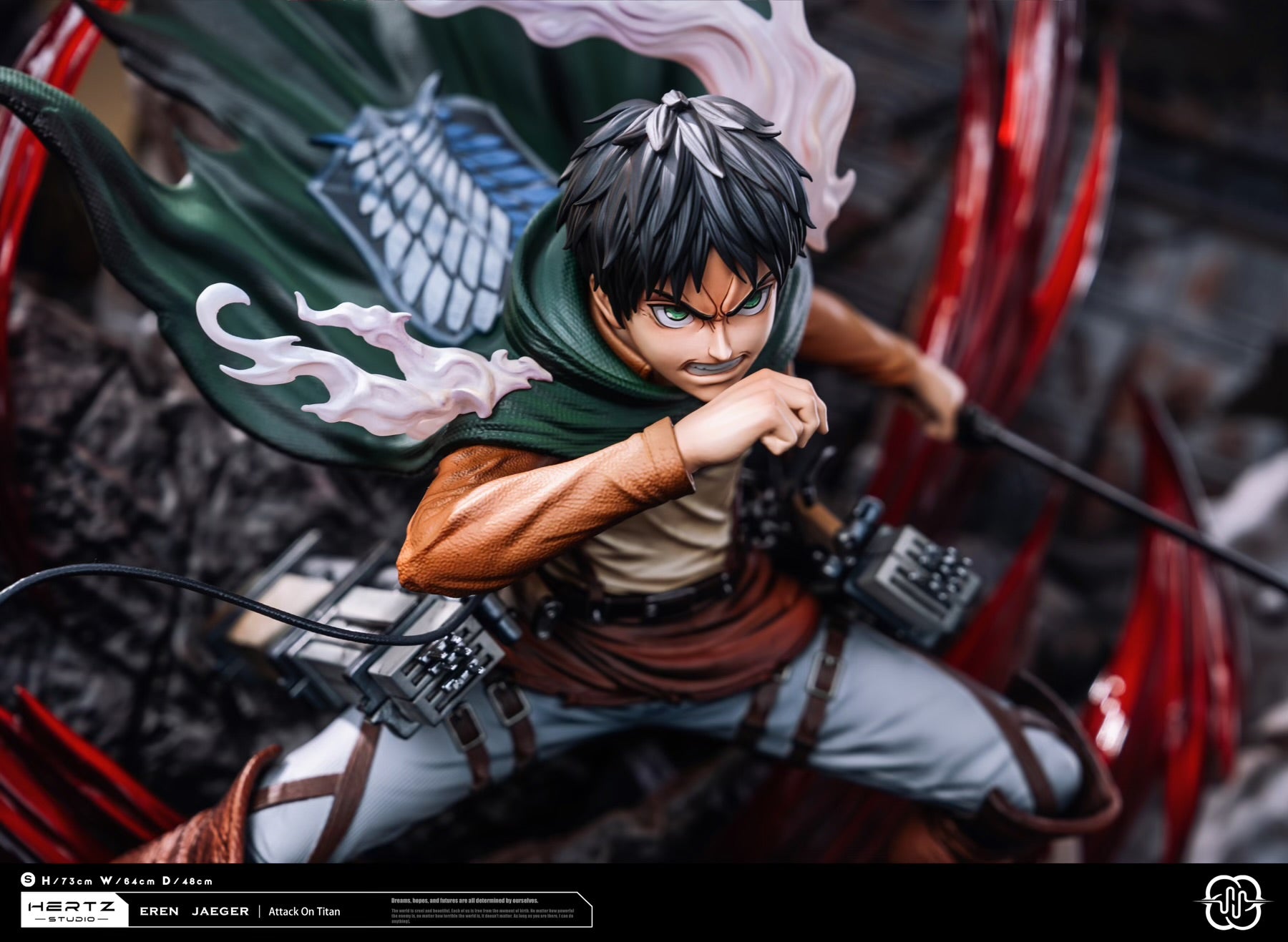 Attack on Titan Hertz Studio Eren Jaeger Resin Statue – ClubHouse