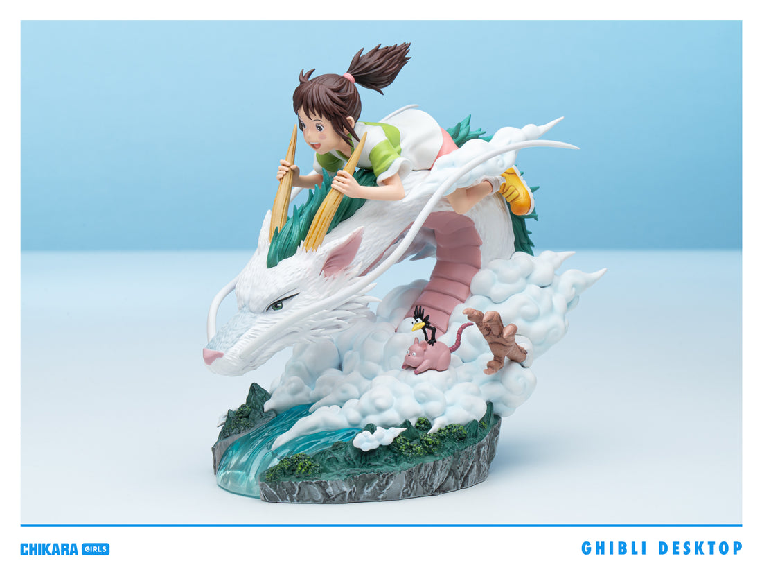 Spirited Away Chikara Studio Miyazaki Hayao Desktop Resin Statue
