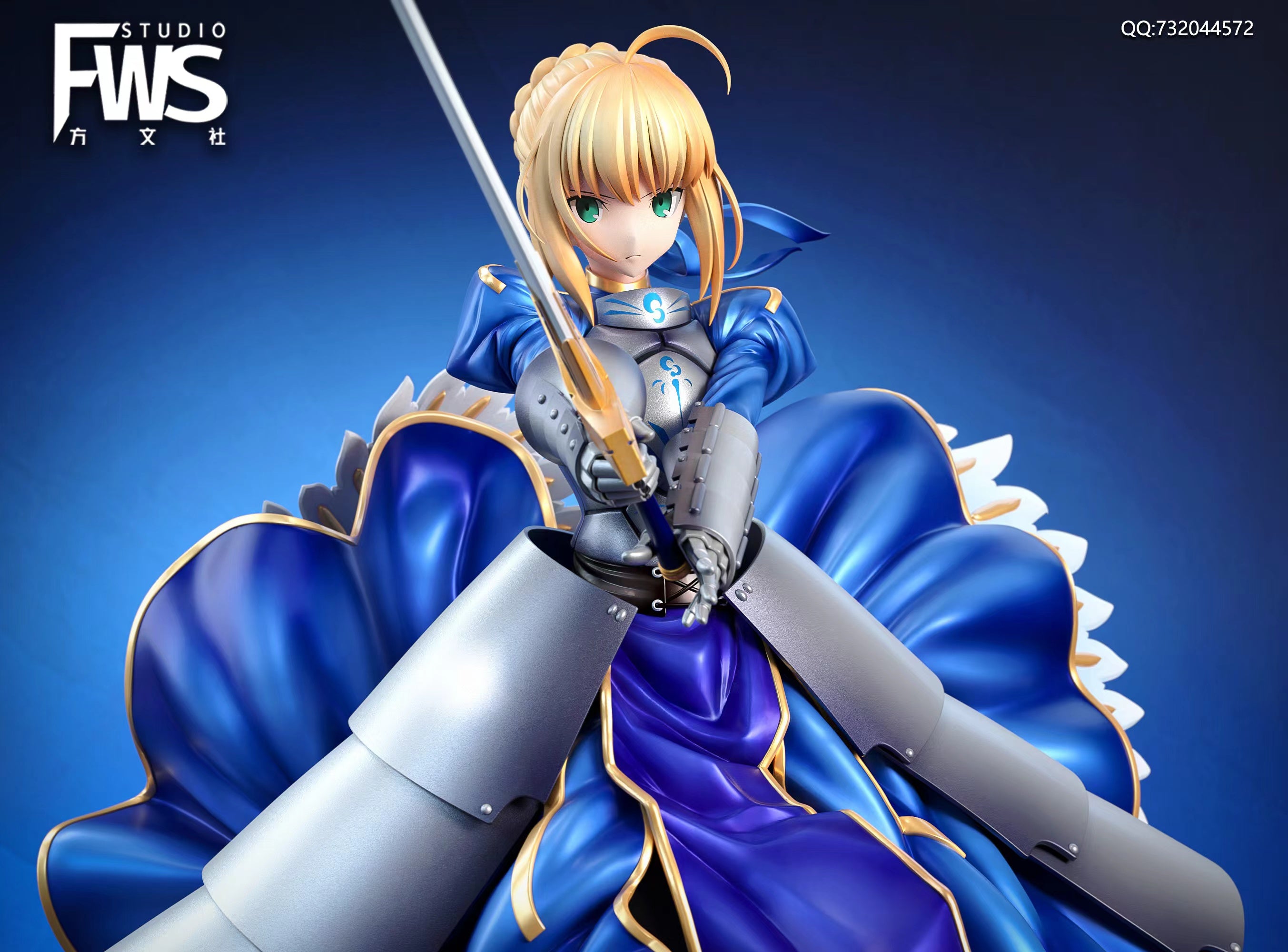 Fate Stay Night FWS Studio Saber – ClubHouse Statues