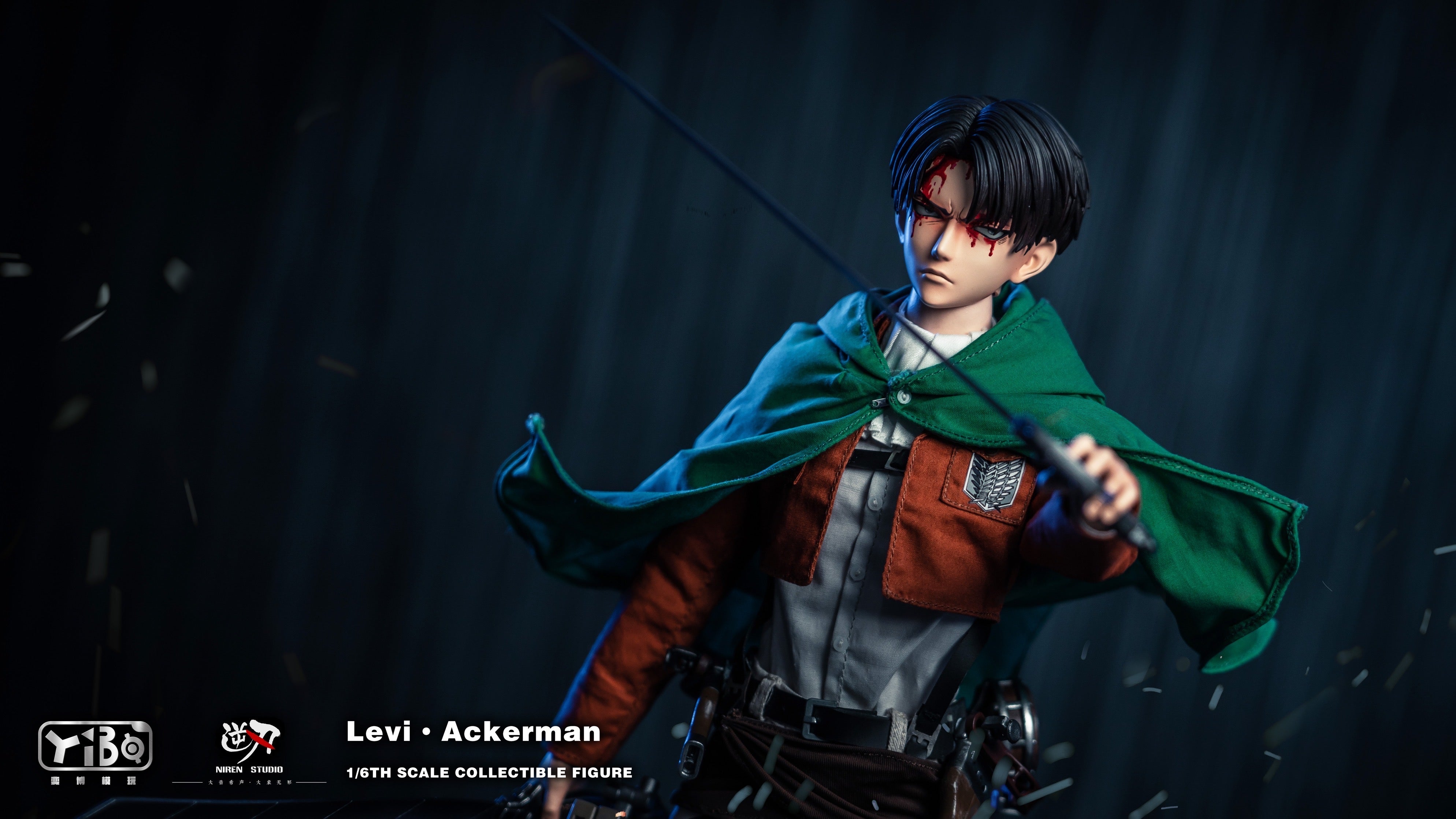 Attack on Titan Niren x Yibo Toys Studio Levi PVC Figure