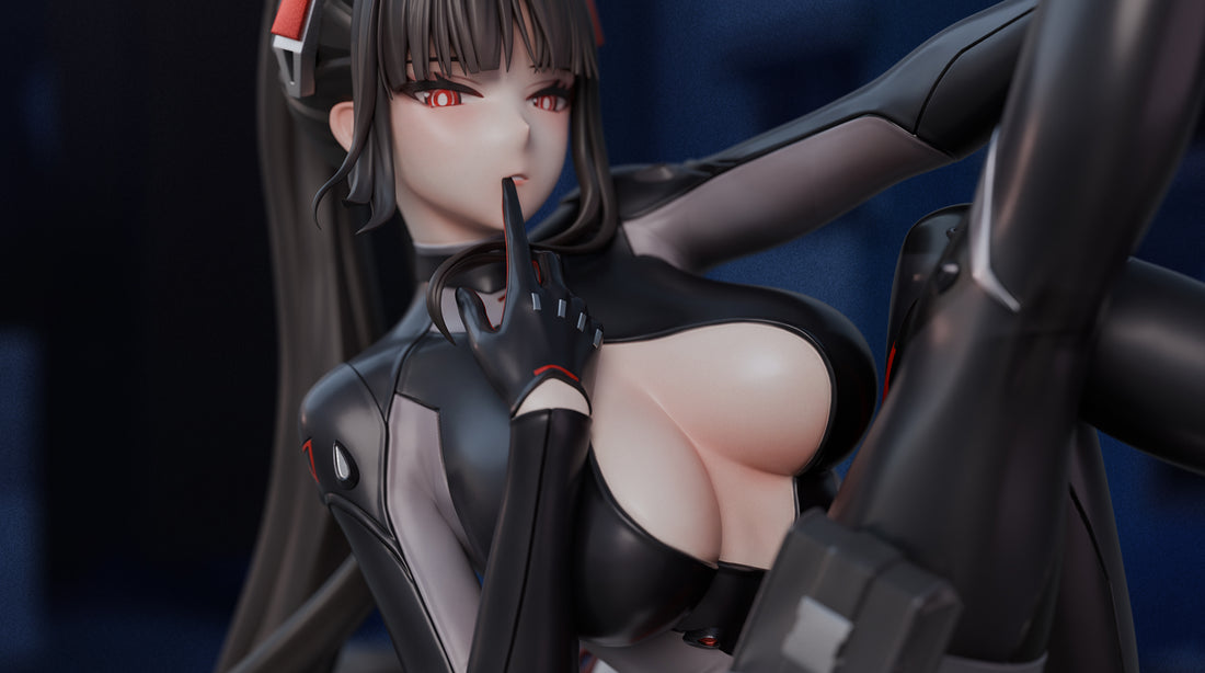 Blue Archive YMM Studio Combat Uniform Tsukatsuki Rio Resin Statue
