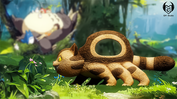 My Neighbor Totoro GM Studio Catbus Resin Statue
