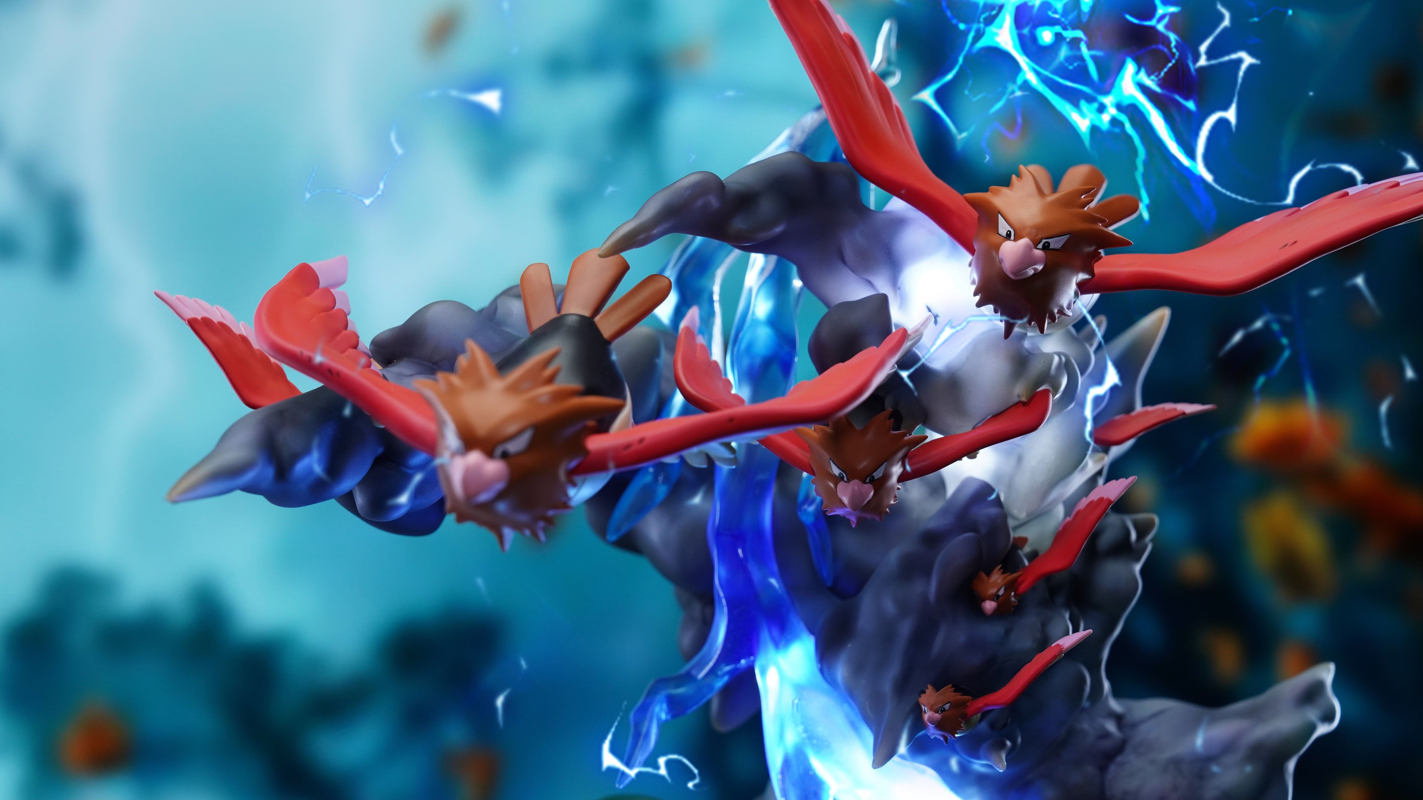 Pokemon AM Studio Cycling Ash Resin Statue – ClubHouse Statues