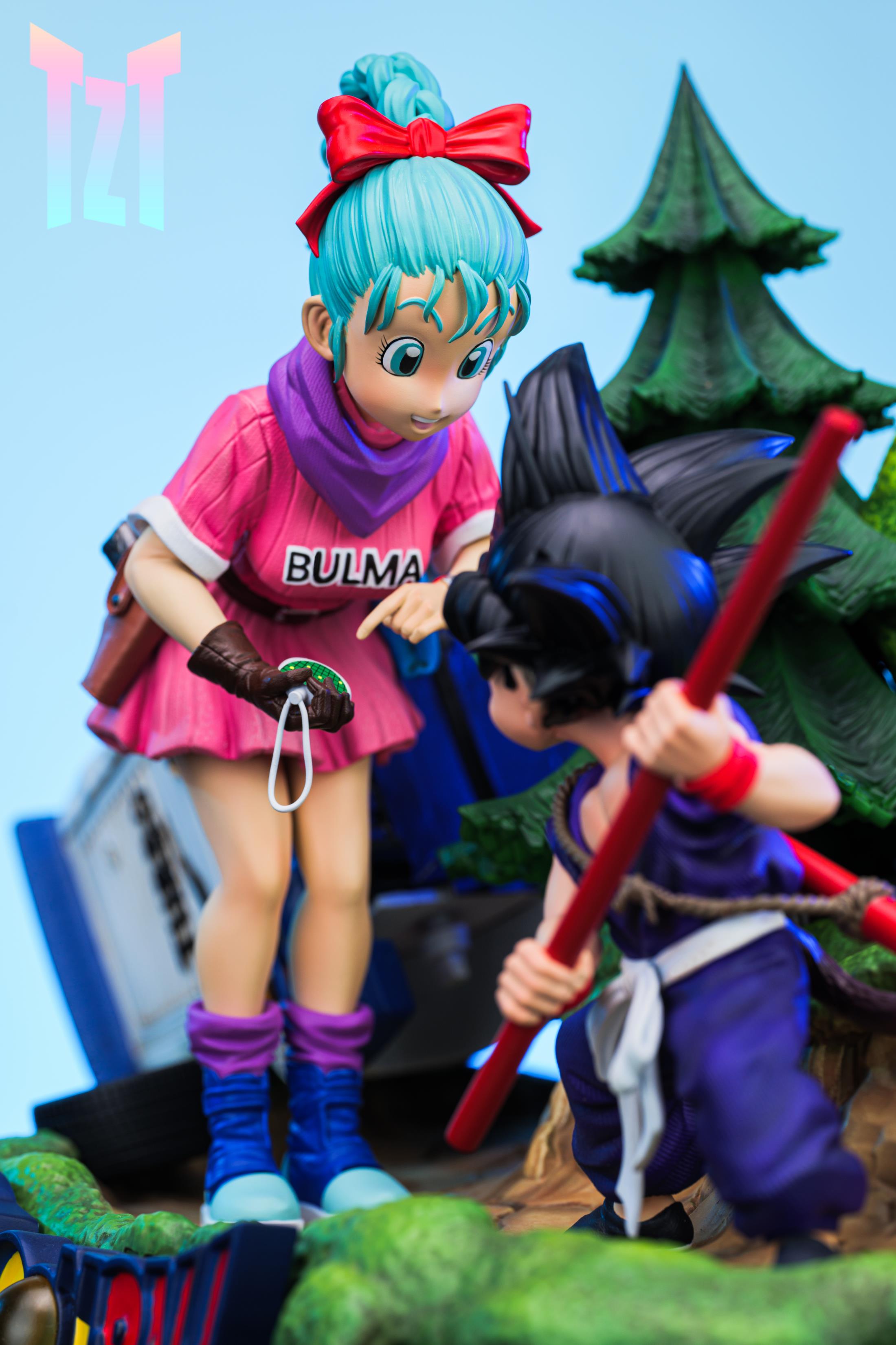 Dragon Ball TZT Studio Goku Meet Bulma – ClubHouse Statues