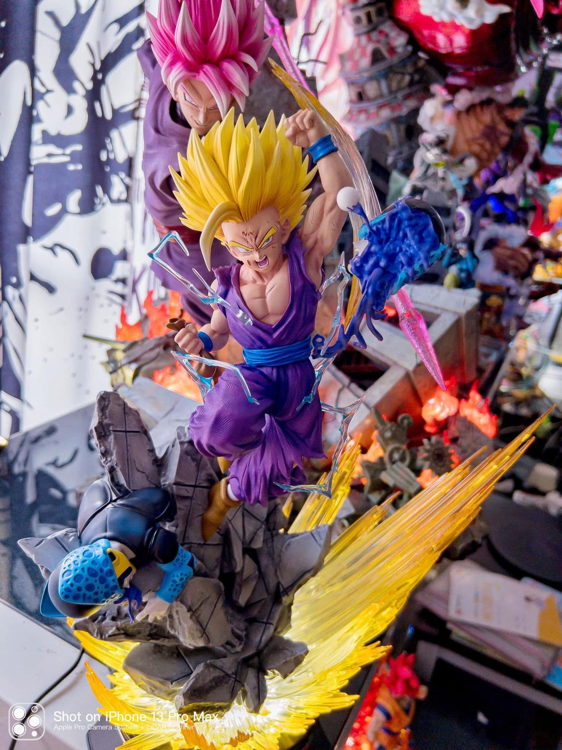 Dragon Ball Original Intention Studio Gohan SSJ2 Resin Statue