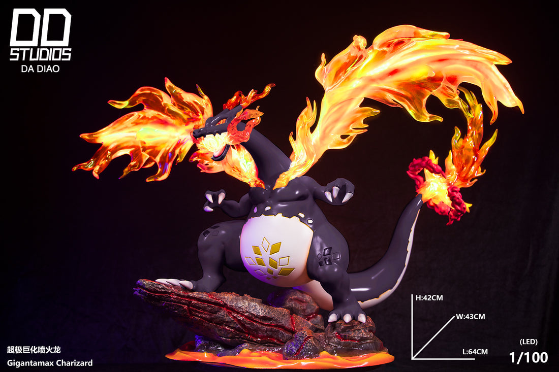 Pokemon DD Studio Dynamax Charizard Resin Statue