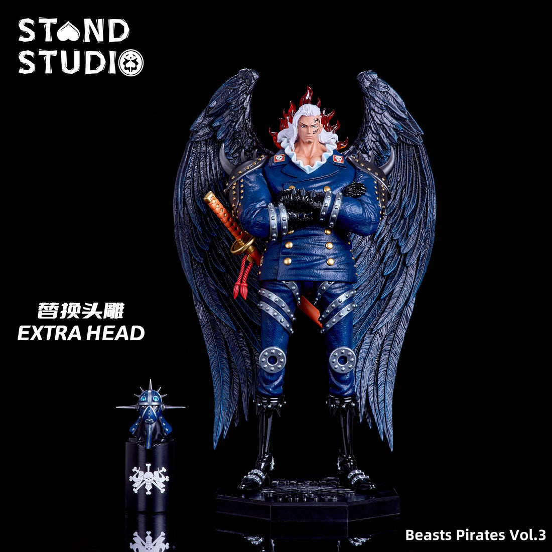 One Piece Stand Studio King Resin Statue