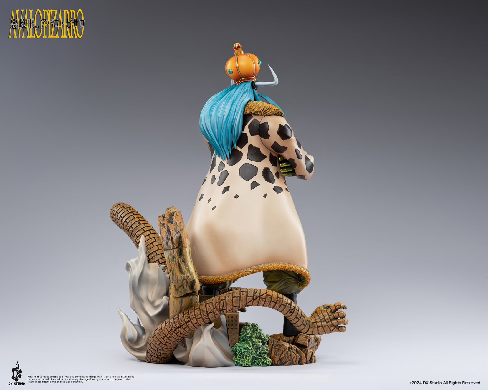 One Piece DX Studio Avalo Pizarro Resin Statue – ClubHouse Statues