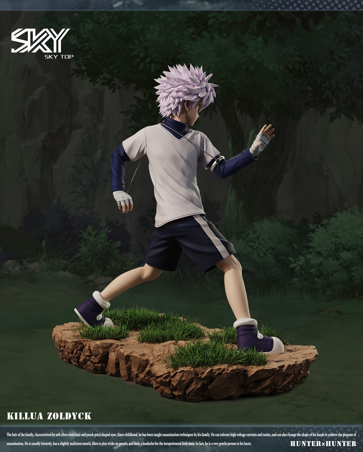 Hunter x Hunter Sky Top Studio Yo Yo Killua Zoldyck – ClubHouse