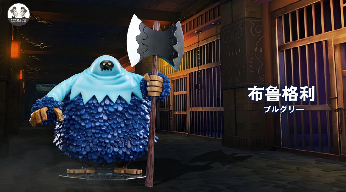 One Piece Clone Studio Impel Down Brookings Gayle Resin Statue
