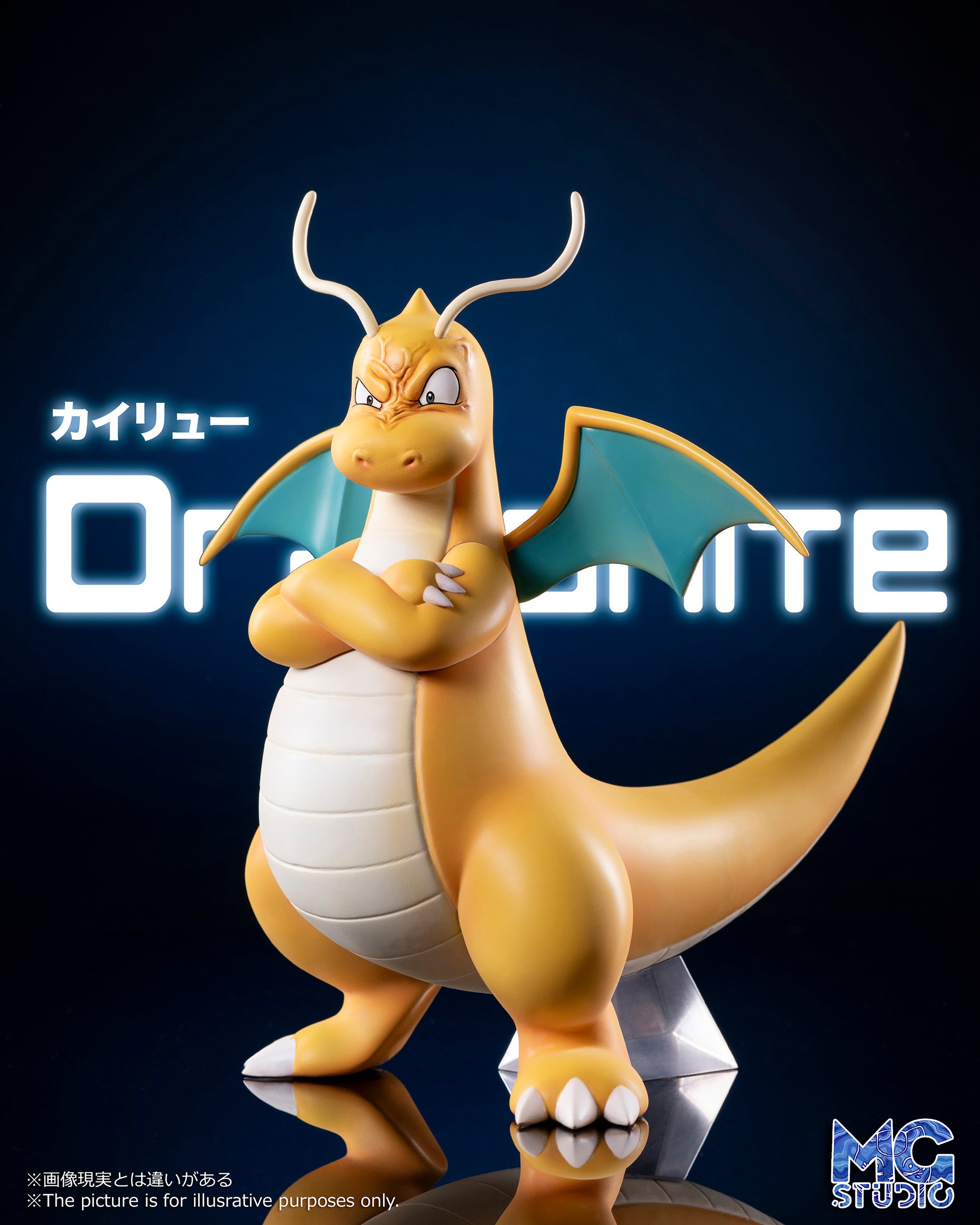 Pokemon MG Studio Dragonite Resin Statue – ClubHouse Statues