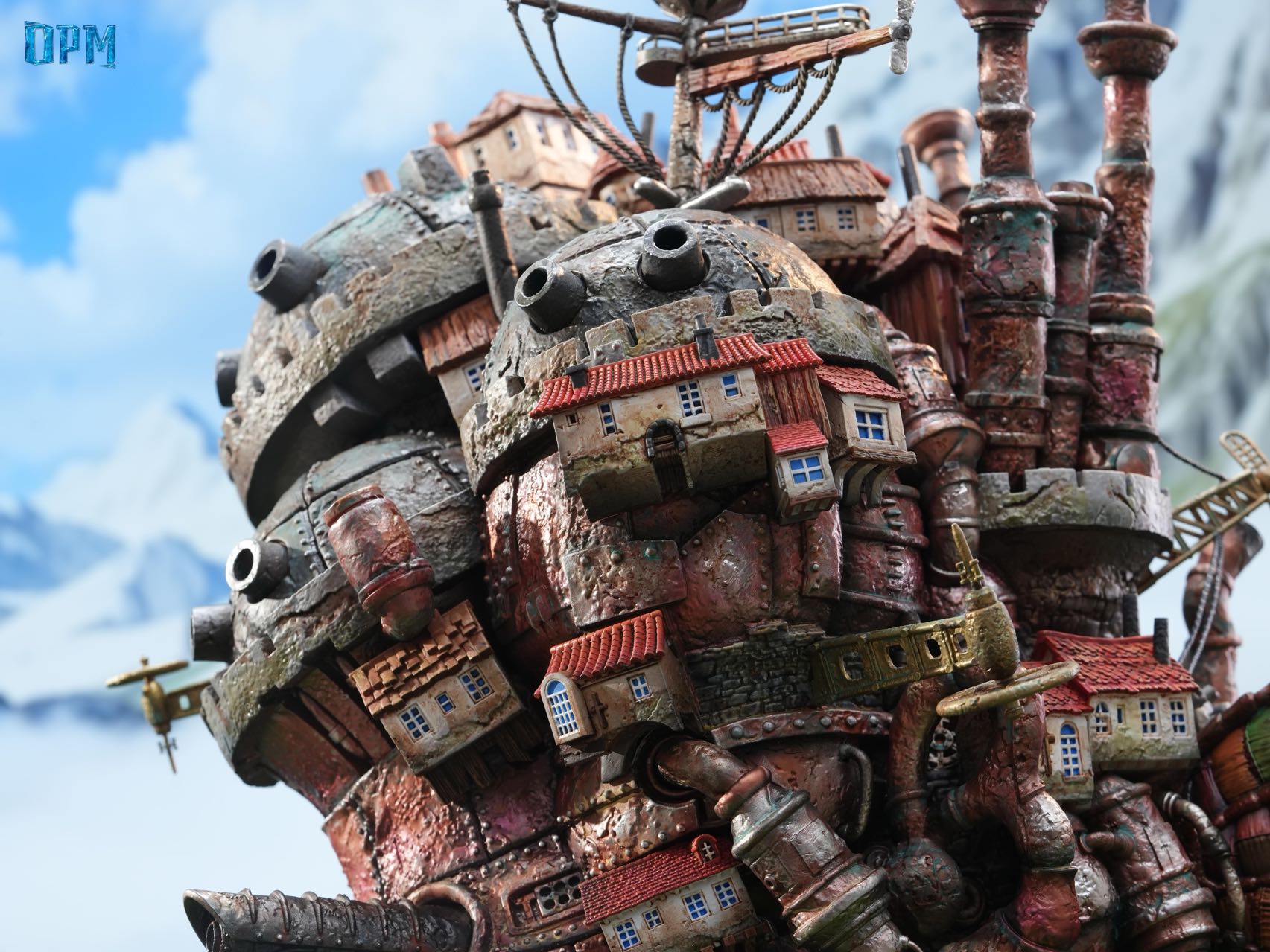 Howls Moving Castle OPM Studio Walking Castle – ClubHouse Statues