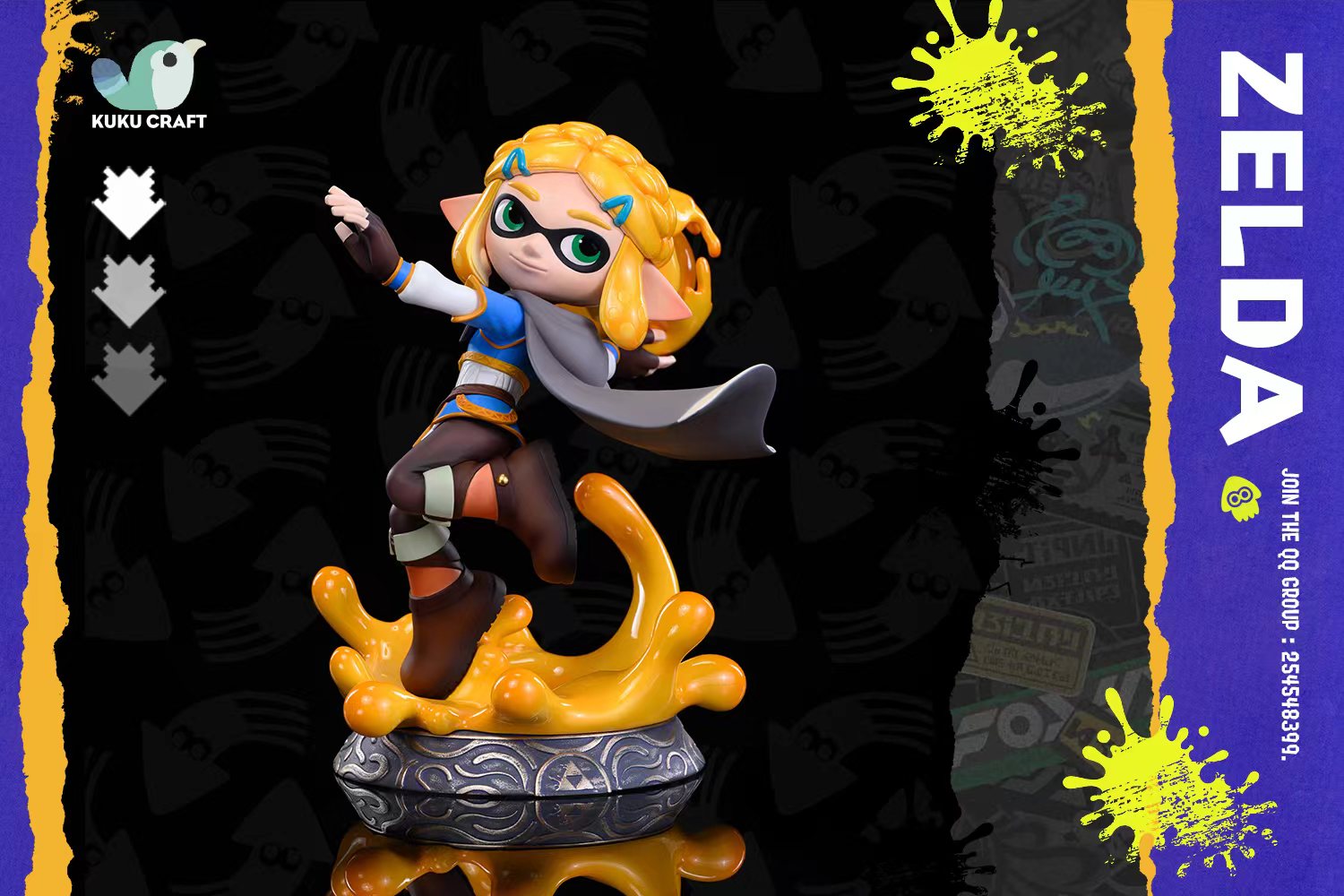 Splatoon（スプラトゥーン） The Legend of Zelda x Splatoon KukuCraft Studio Link x Zelda