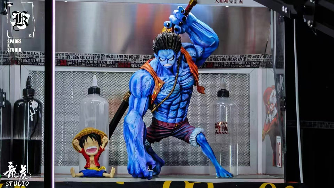 One Piece Spades K Studio Nightmare Luffy Resin Statue