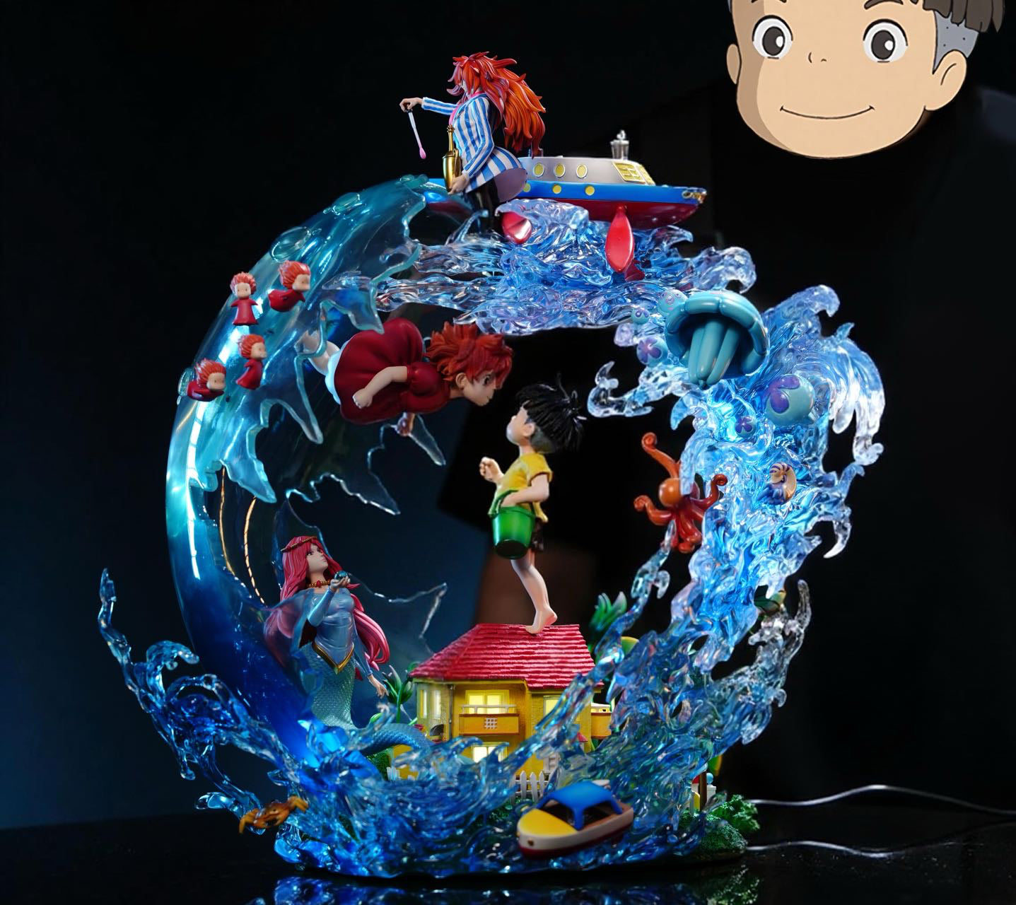 Ponyo on the Cliff OPM Studio Ponyo V2 – ClubHouse Statues