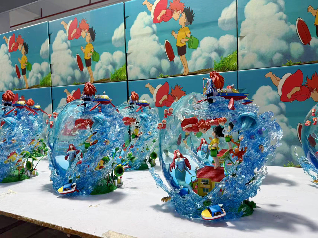 Ponyo on the Cliff OPM Studio Ponyo V2 Resin Statue