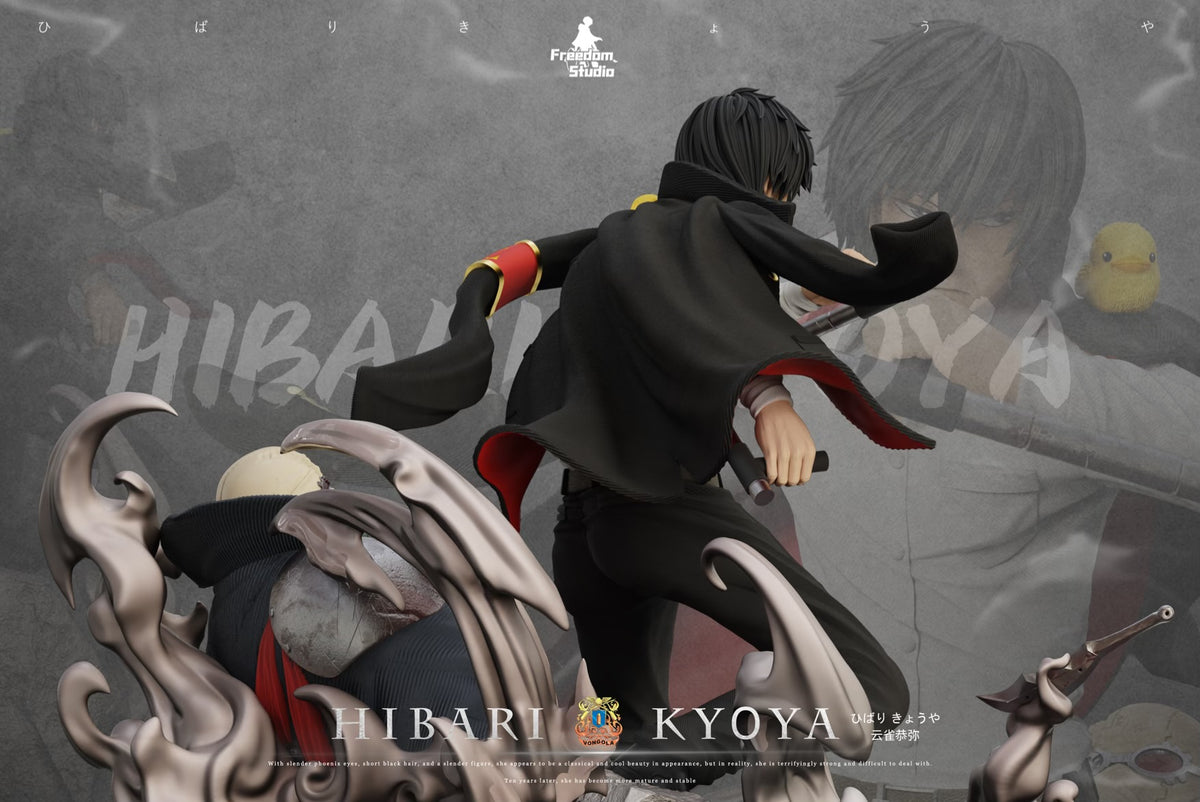 Studio Hibari Katekyo Hitman Reborn Freedom Studio Hibari Kyoya Resin Statue ...