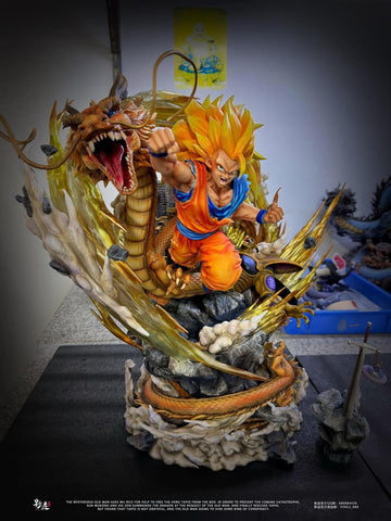 Dragon Ball Dim Model Studio Goku SSJ3 Dragon Fist Resin Statue [PRE-ORDER]