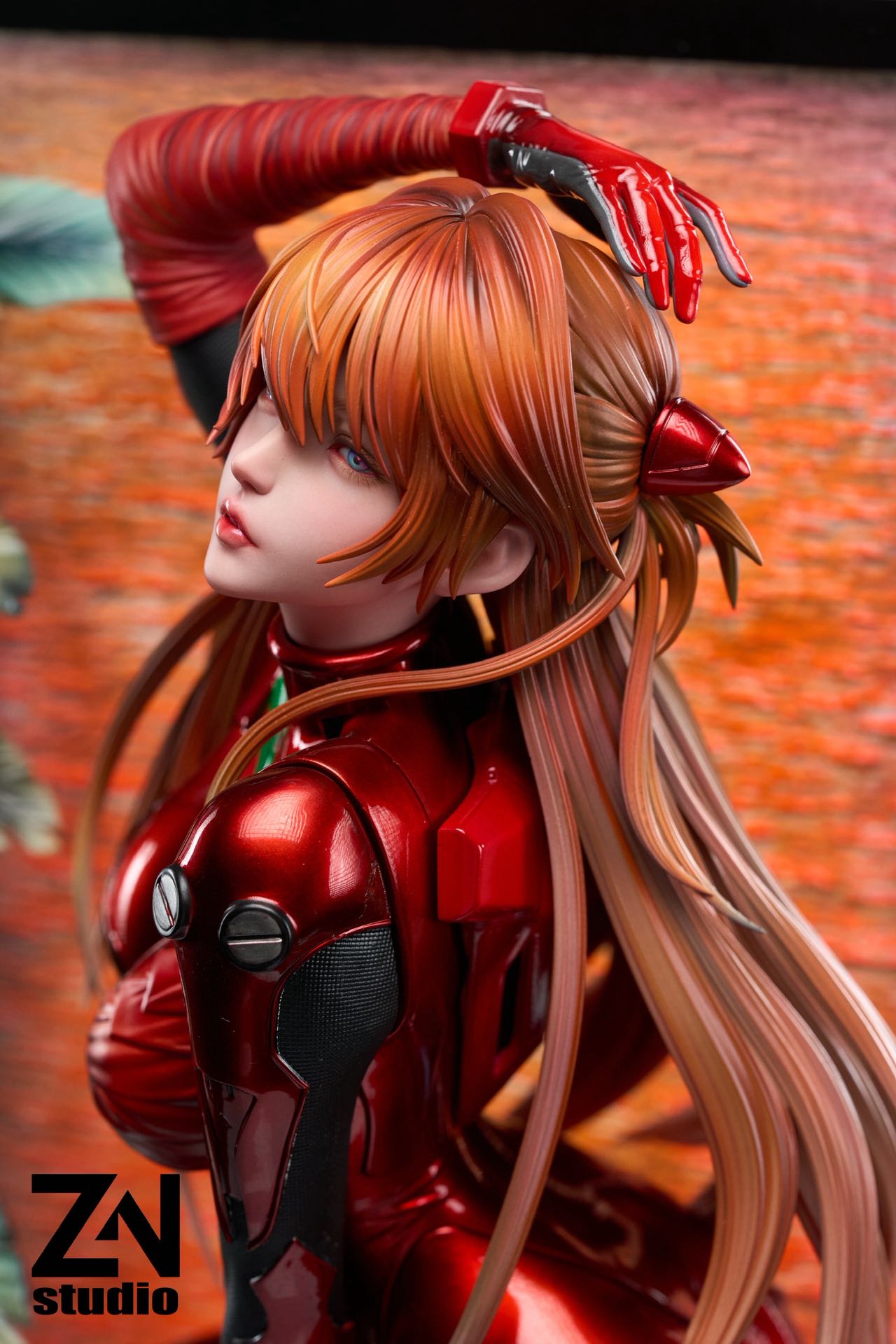 Neon Genesis Evangelion ZN Studio Asuka Seated Resin Statue