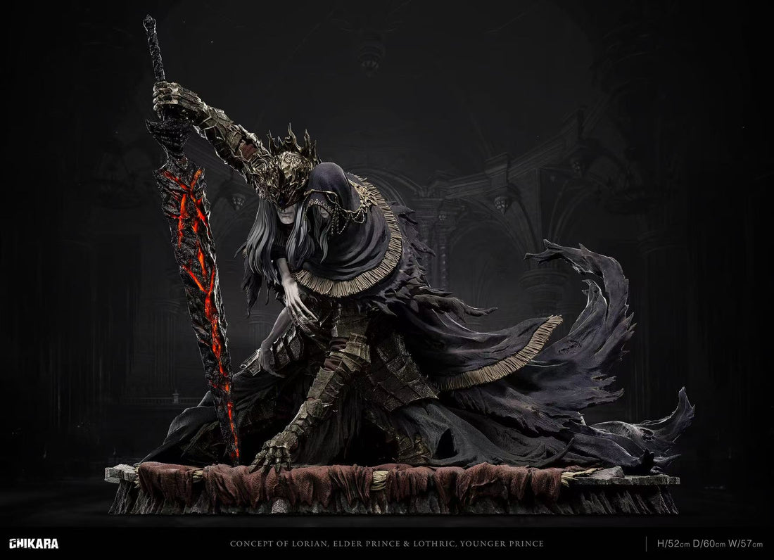 Dark Souls Chikara Studio Prince Lorian x Lothric Resin Statue