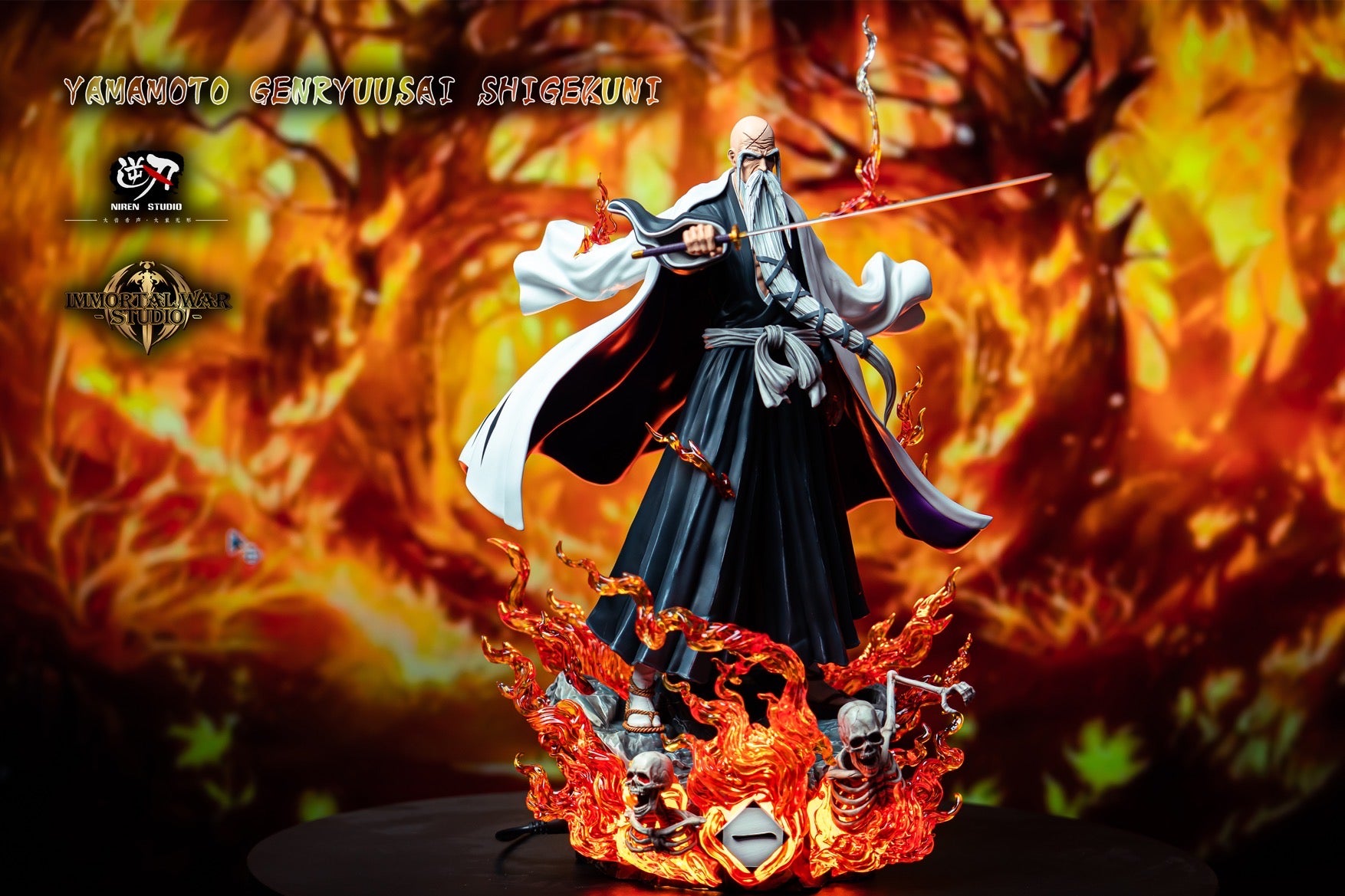 Bleach NIREN x IW Studio Yamamoto Resin Statue – ClubHouse Statues