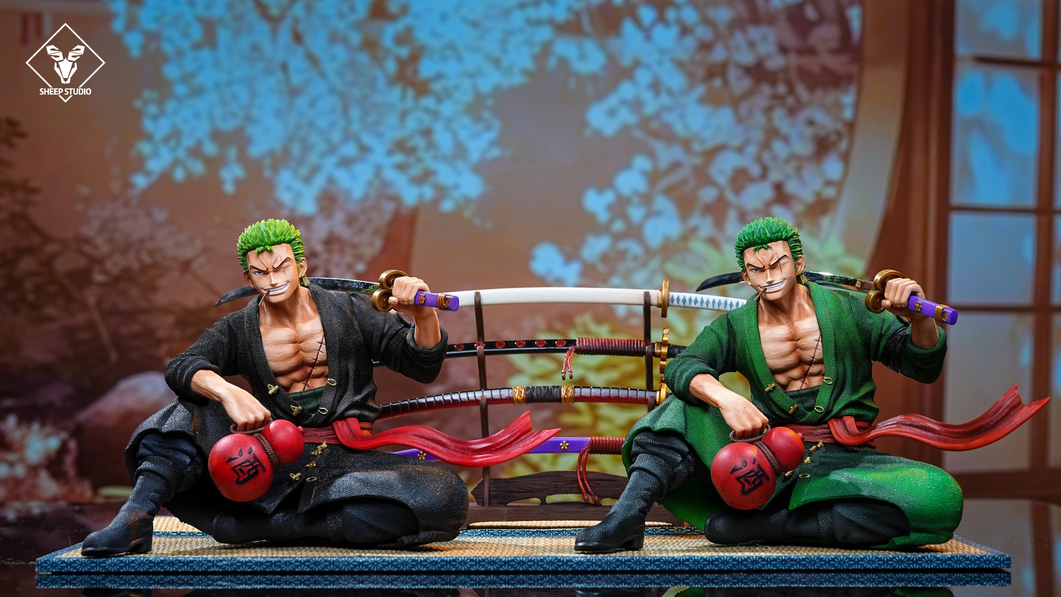 ARTS＆SCIENS ワンピース One Piece Sheep Studio Sitting Roronoa Zoro – ClubHouse Statues