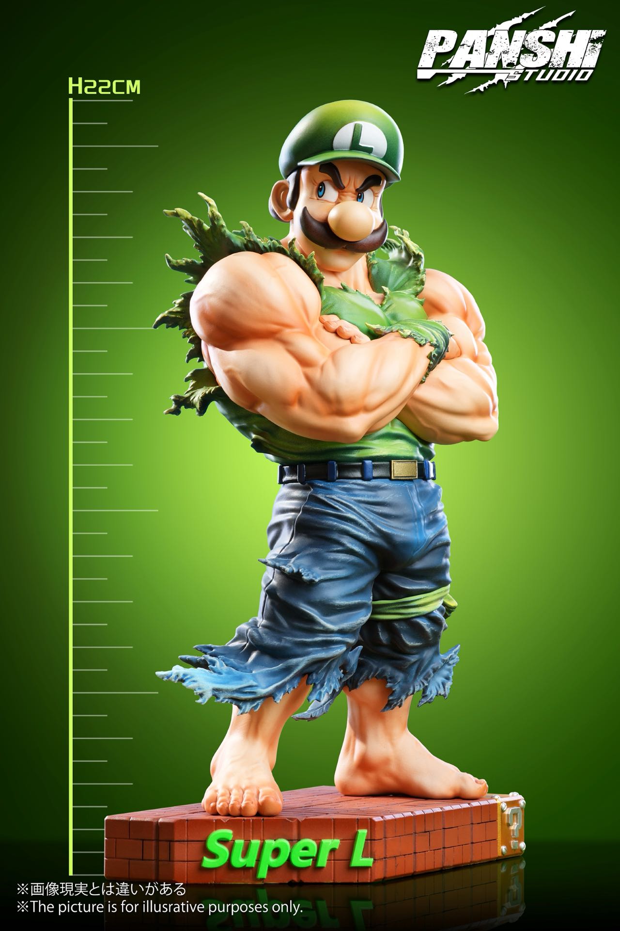 Super Mario Panshi Studio Mario x Luigi Resin Statue – ClubHouse