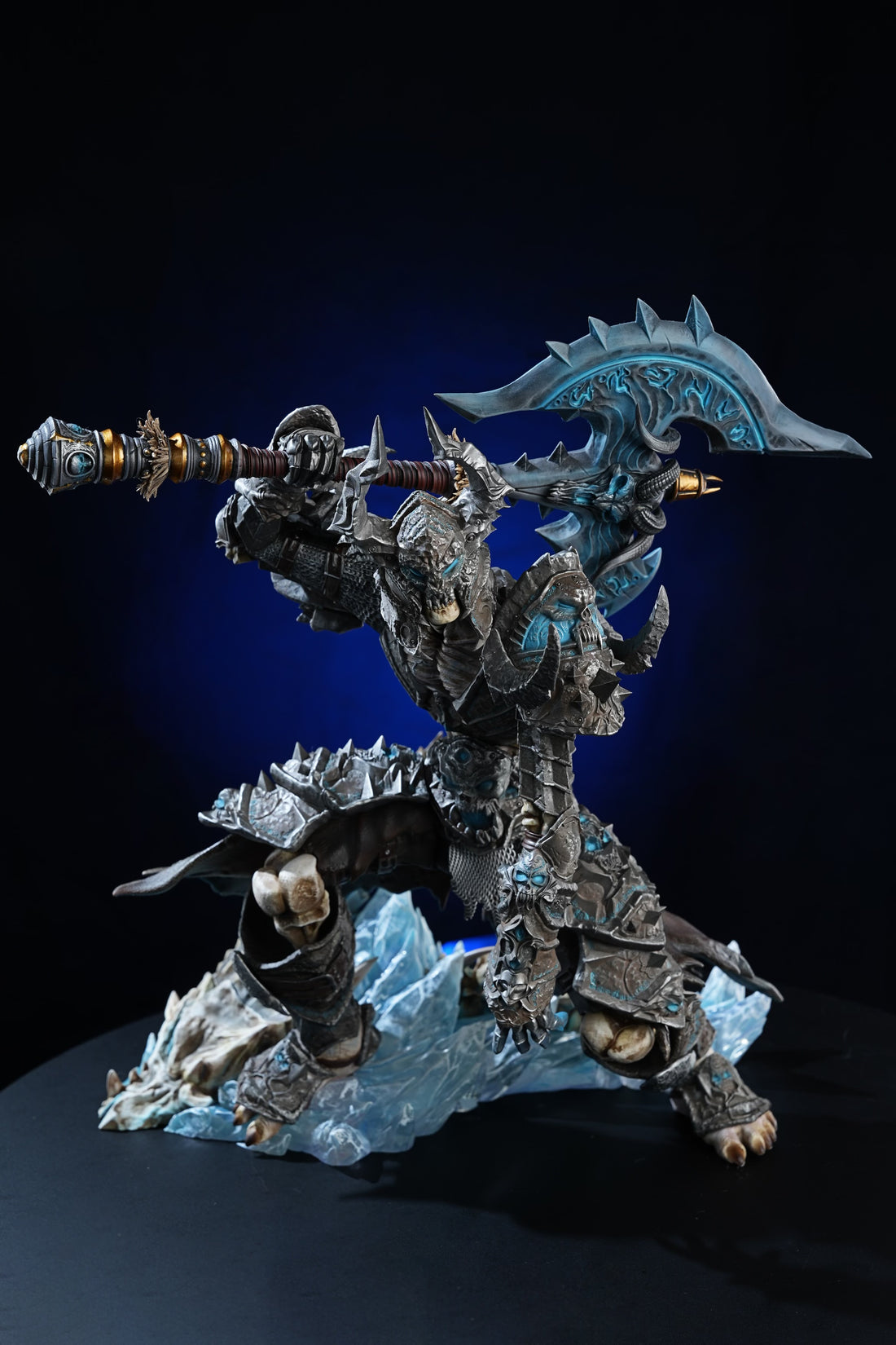 World of Warcraft Four Horsemen Studio Knights of the Ebon Blade 1st Shadow of the Necropolis Set Resin Statue