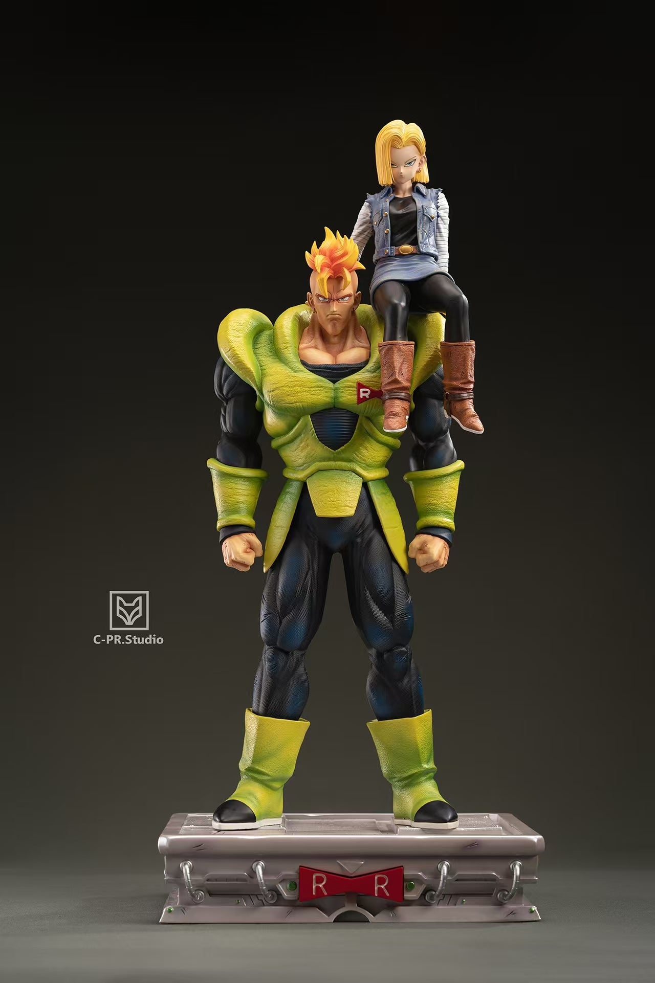 Dragon Ball CPR Studio Sitting Android 18 – ClubHouse Statues