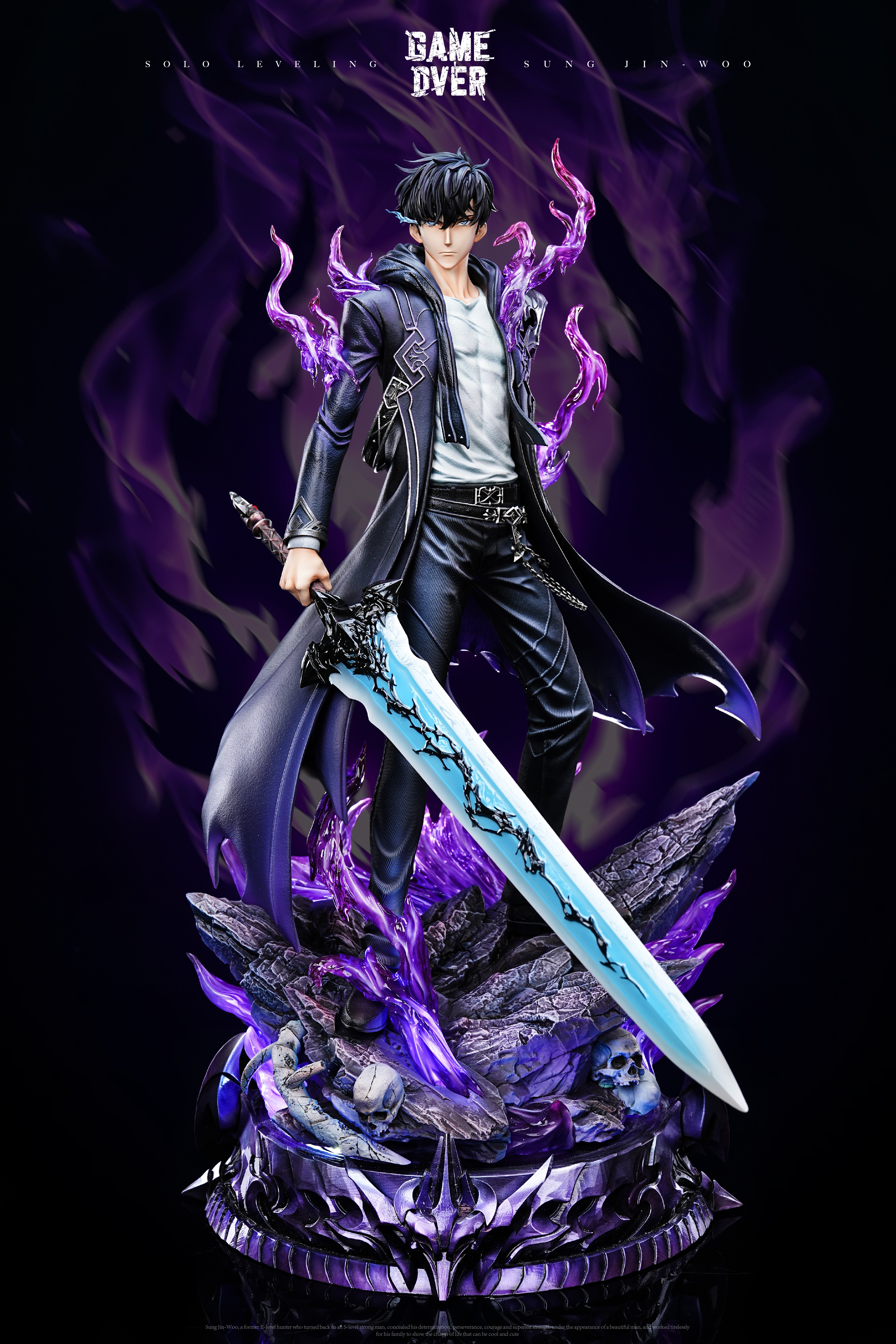 Solo Leveling Game Over Studio Sung Jin Woo – ClubHouse Statues