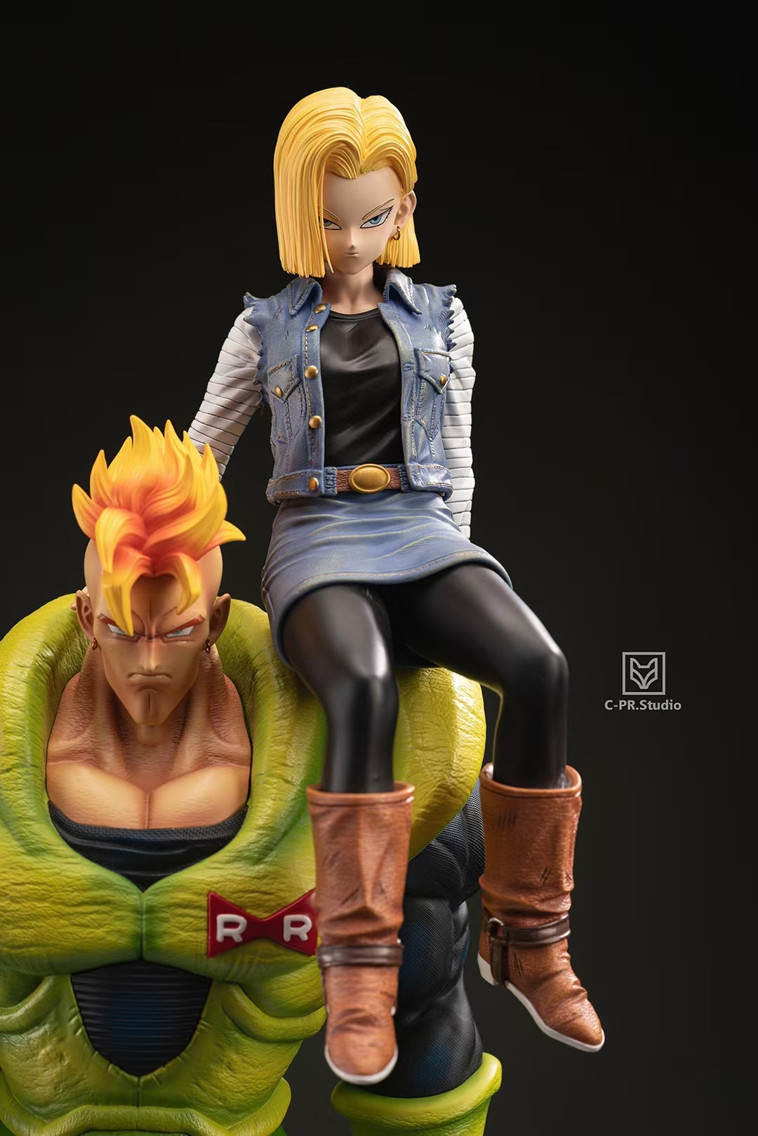 Dragon Ball CPR Studio Sitting Android 18 – ClubHouse Statues