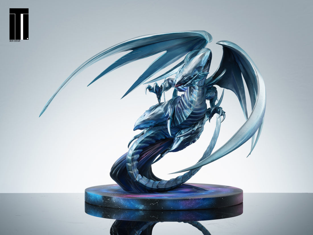 YuGiOh Iron Curtain Studio Blue Eyes White Dragon