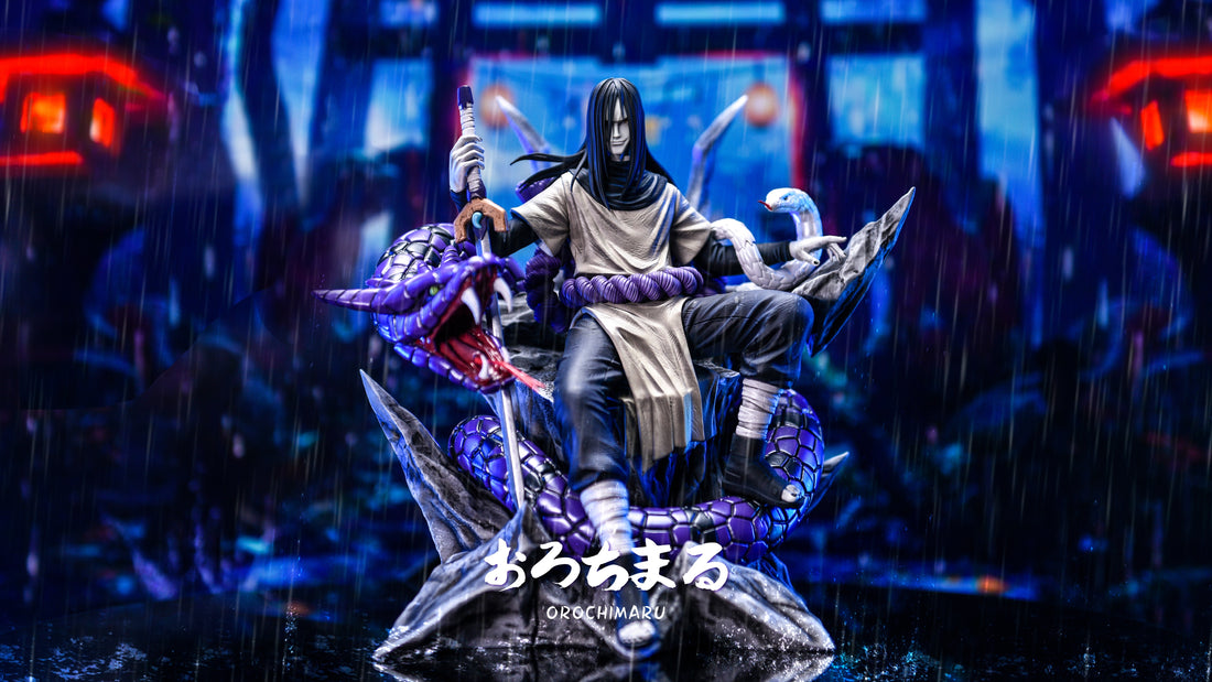 Naruto C4 Studio Orochimaru Throne Resin Statue