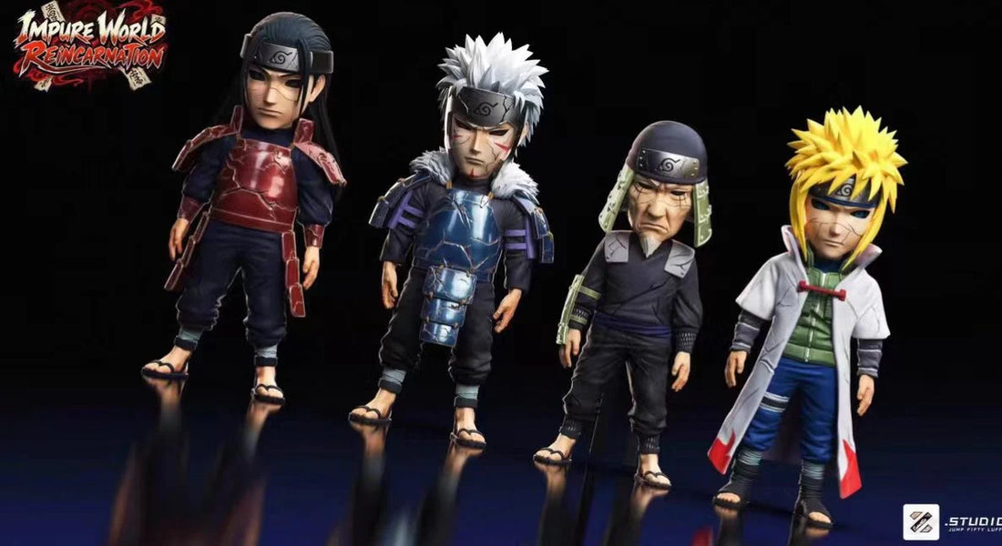 Naruto Zzz Studio Hashirama, Tobirama, Hiruzen and Minato